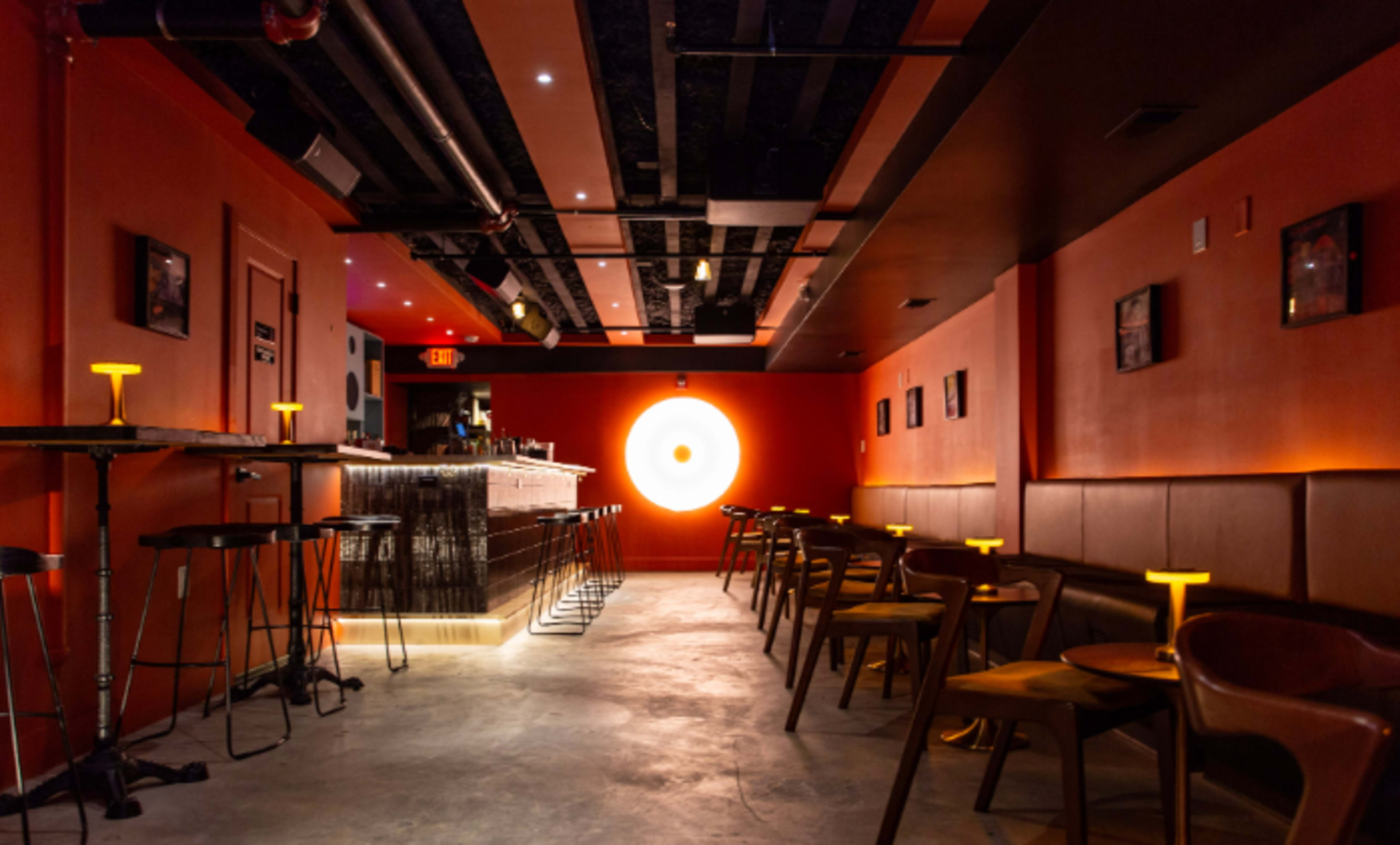 Intimate Speakeasy Lounge with Vinyl Wall & Craft Cocktails Image in Northwest Washington, Washington, DC