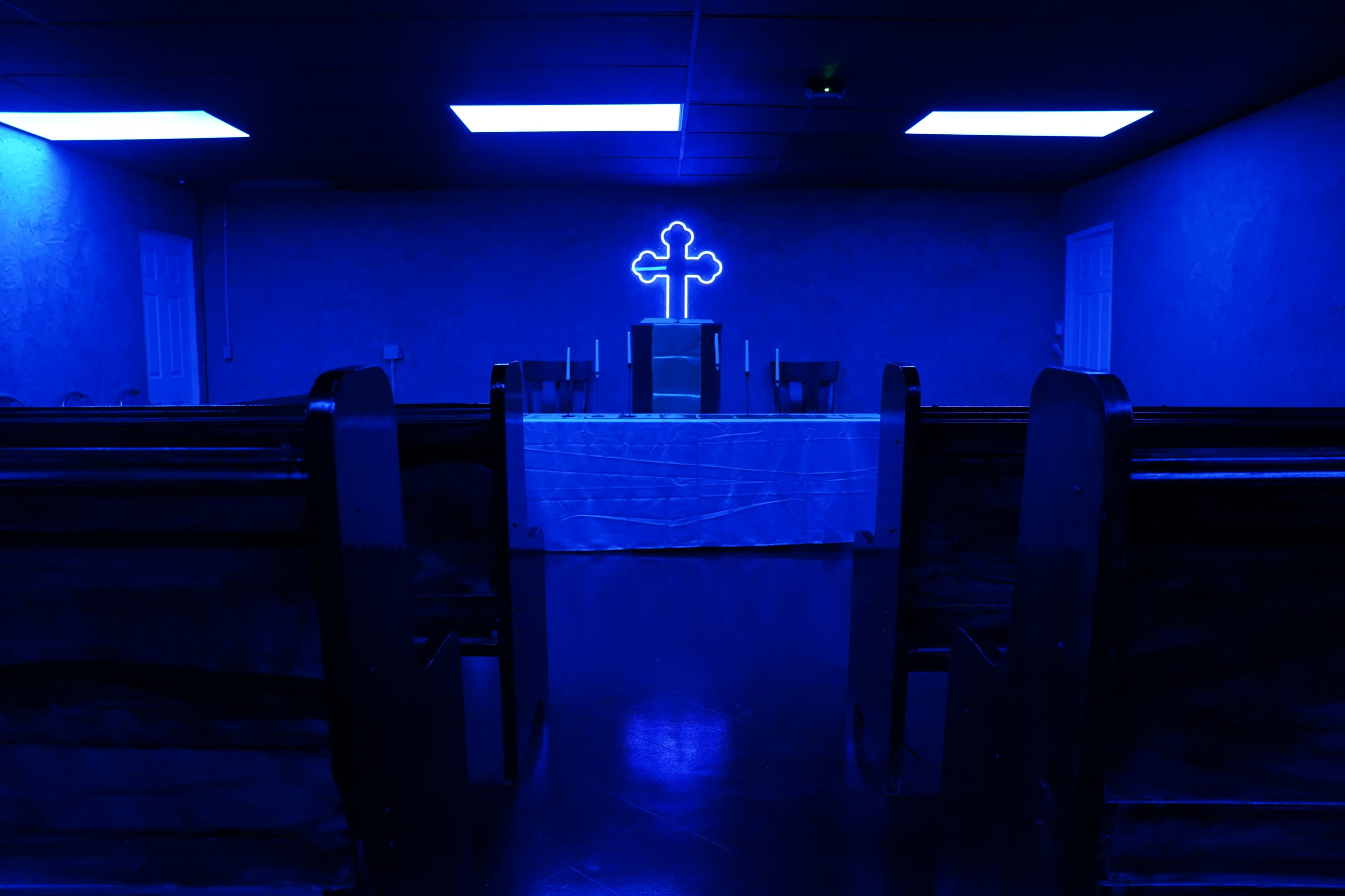 Neon Church Film Set Image in North Las Vegas, North Las Vegas, NV