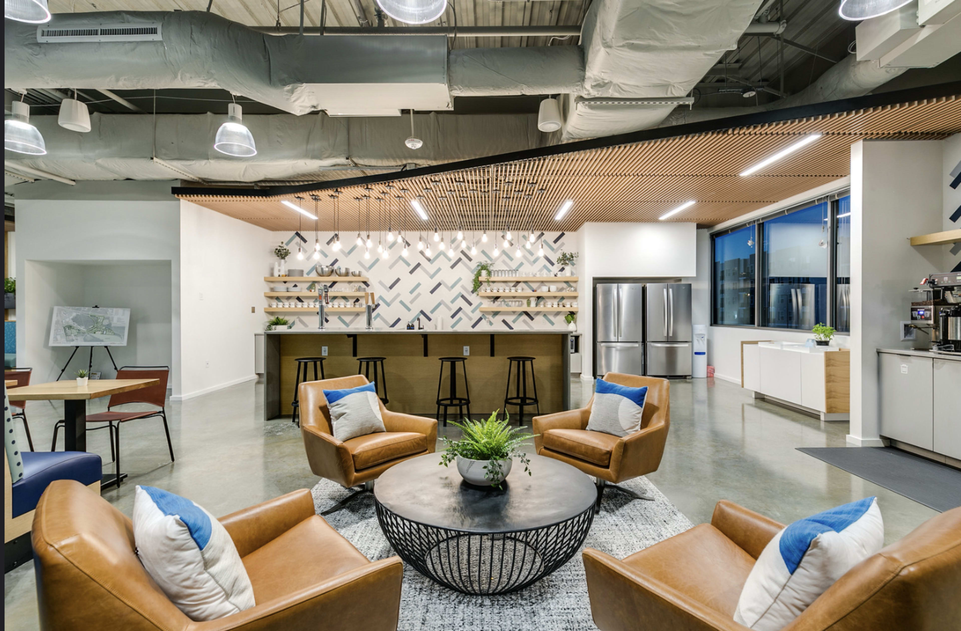 Modern 8-Person Meeting Room in Newport News | Bobcat Image in Tech Center, Newport News, VA