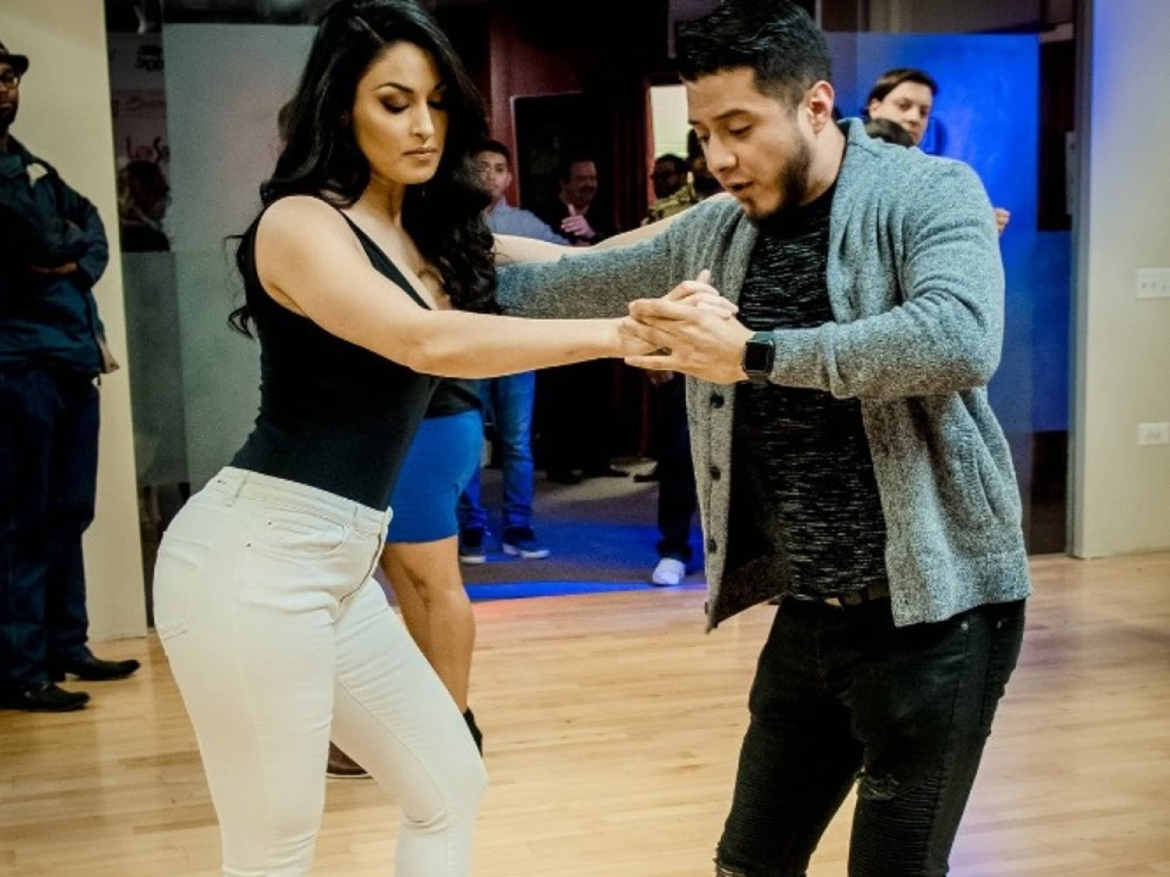 Cultural interactive Latin dance lesson