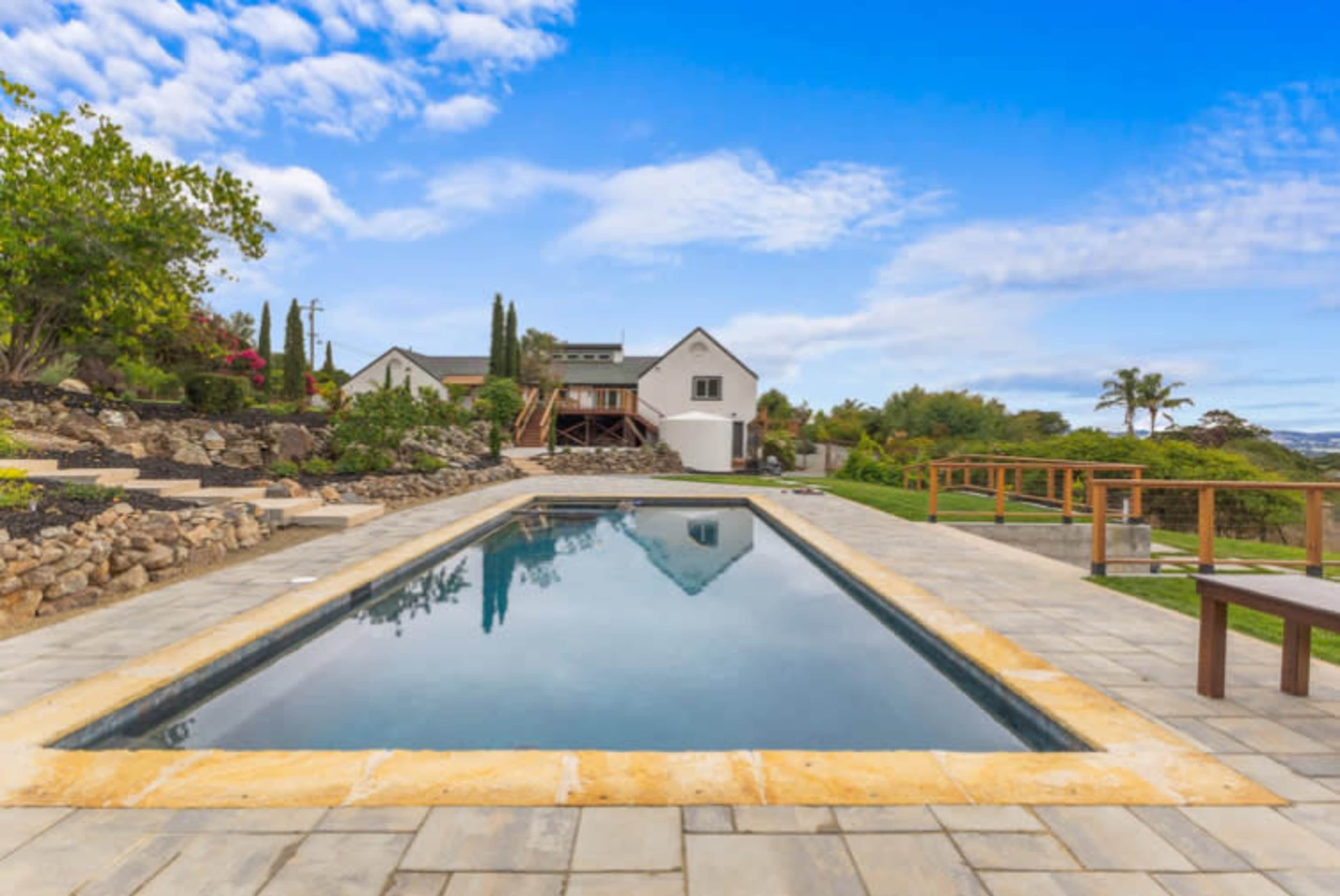 🎉 Private Party Venue – Elegant 4,000 sq ft Home(2.5 acre land) with Pool & Scenic Views overlooking Santa Rosa Image in , Santa Rosa, CA