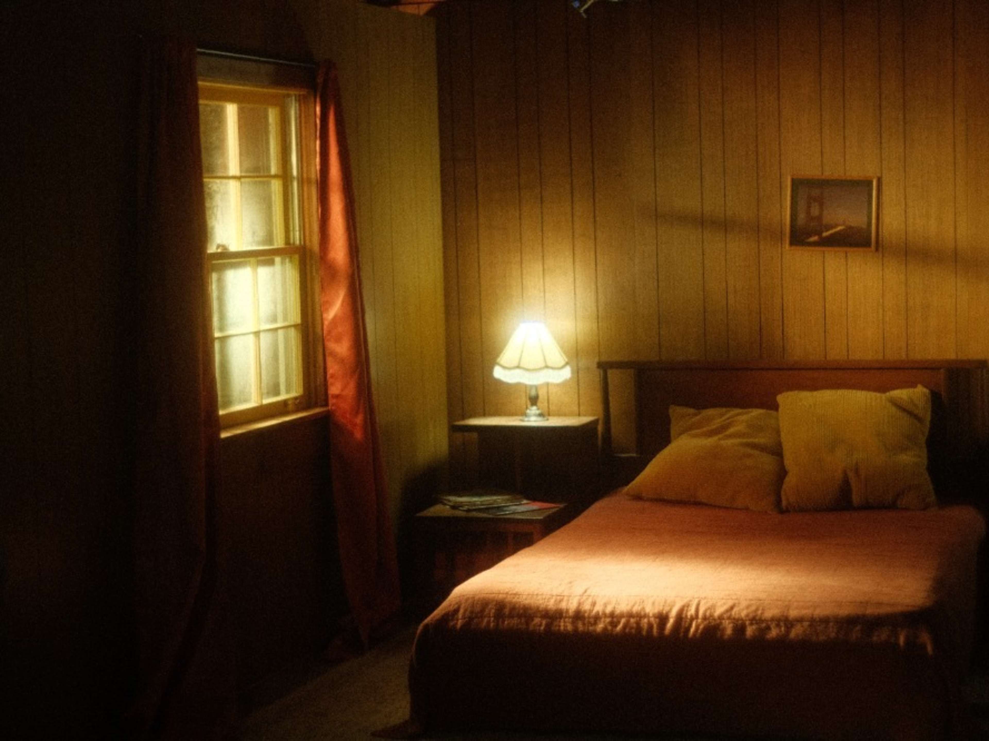 False wall with window