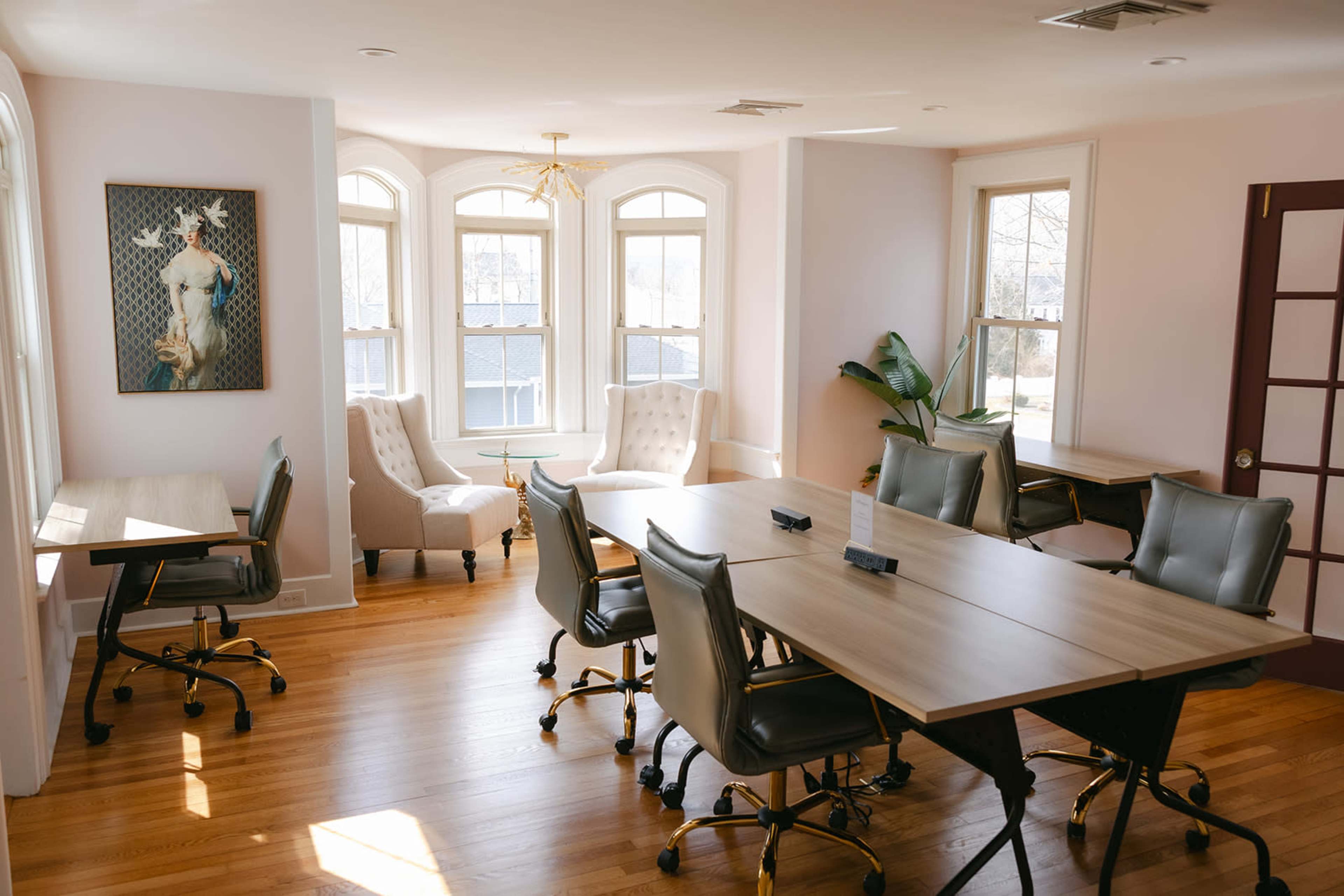Upstairs: Entire upstairs workspace in Victorian Home / Coworking space! Image in Cheshire Village, Cheshire, CT