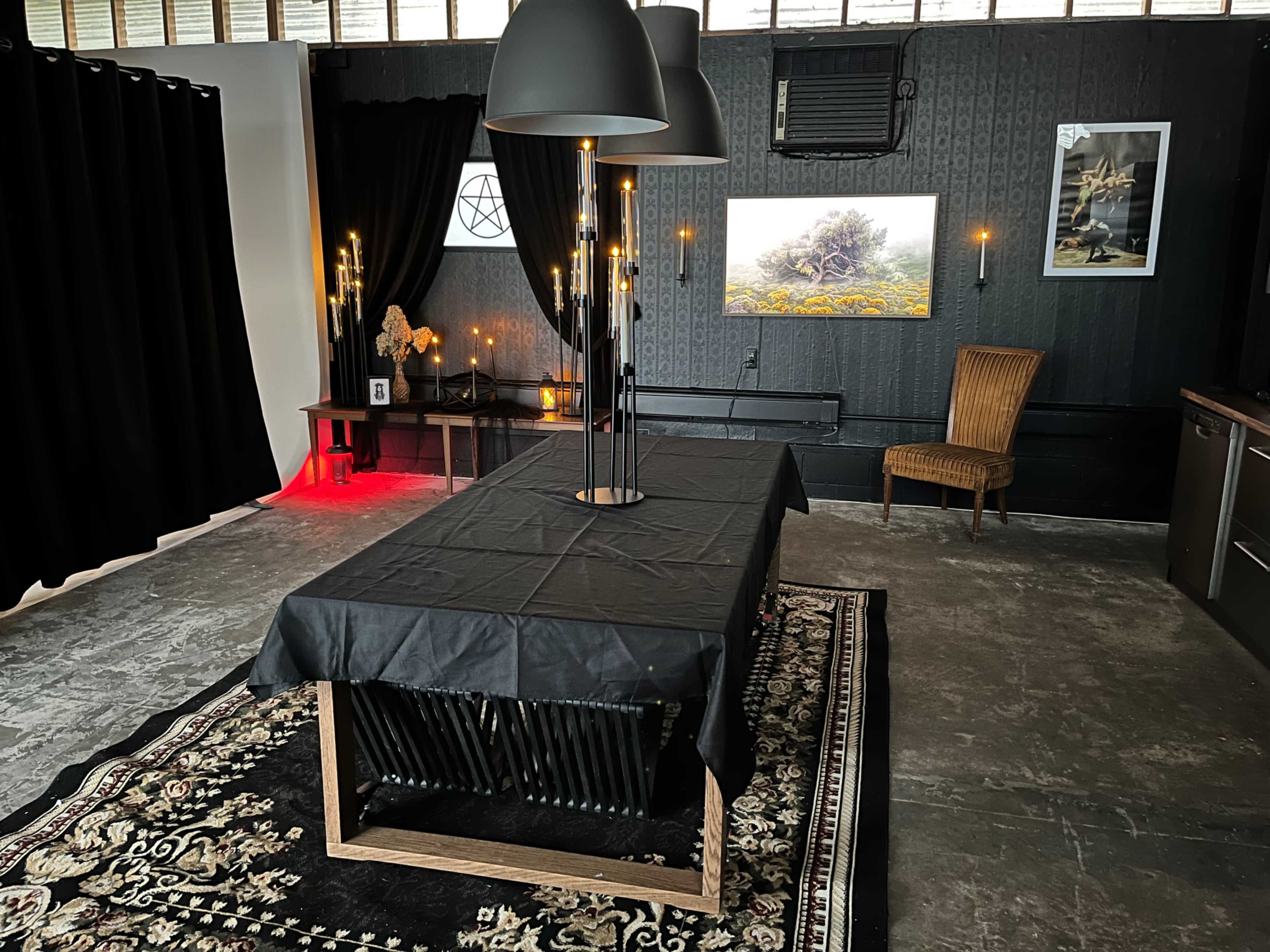 Dark Romantic Boudoir Studio with Vintage Bedroom & Candlelight Image in Ferndale, Ferndale, MI