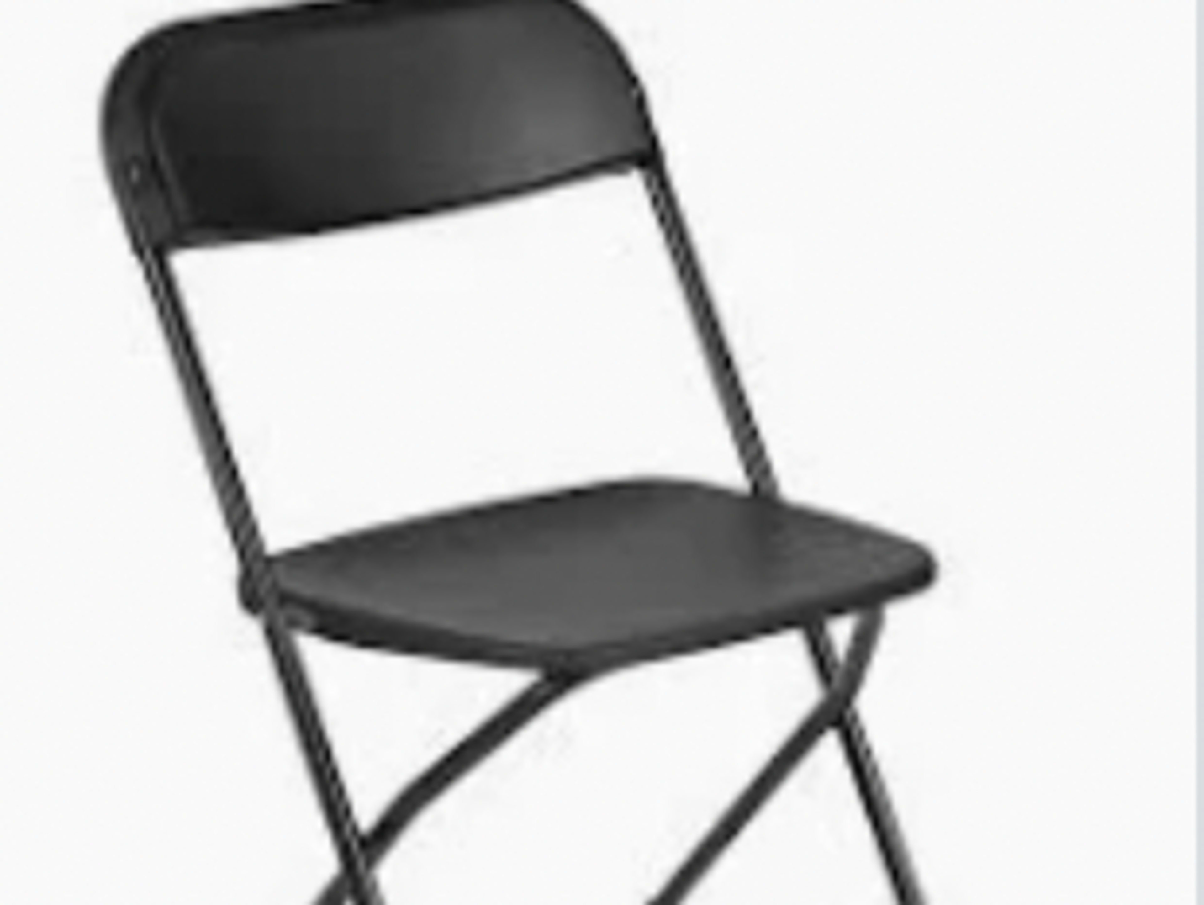Black Folding Chair