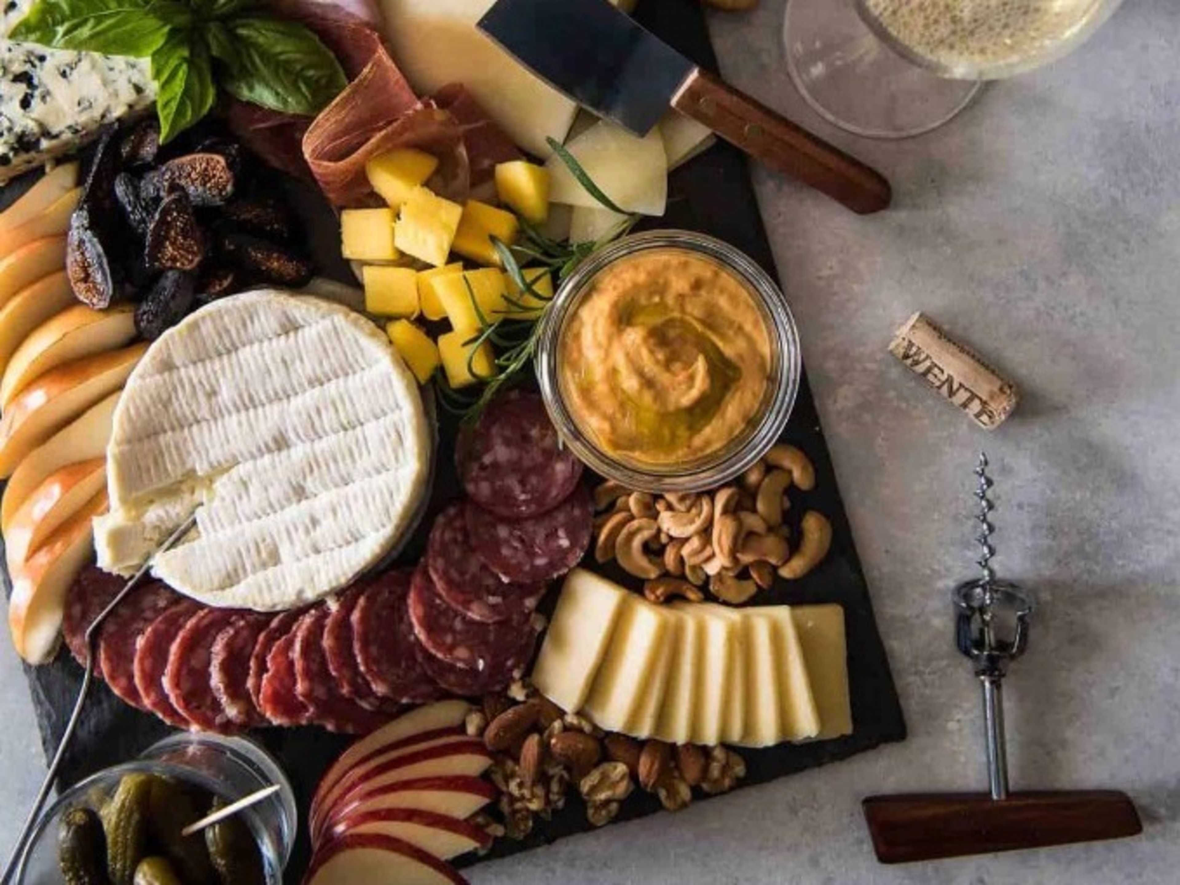 Wine + Charcuterie Board