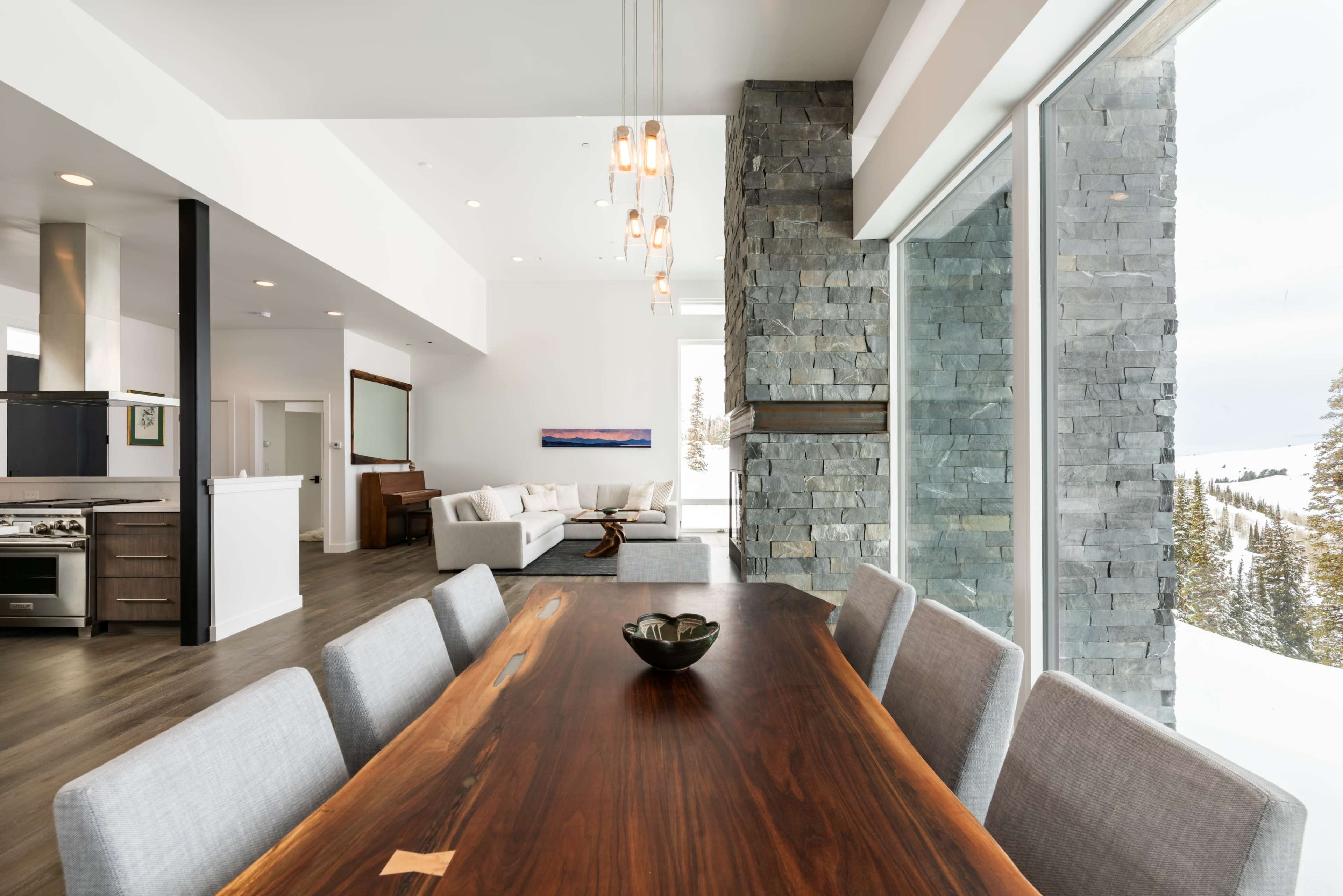 Modern Ski Chalet at Powder Mountain Image in , Eden, UT