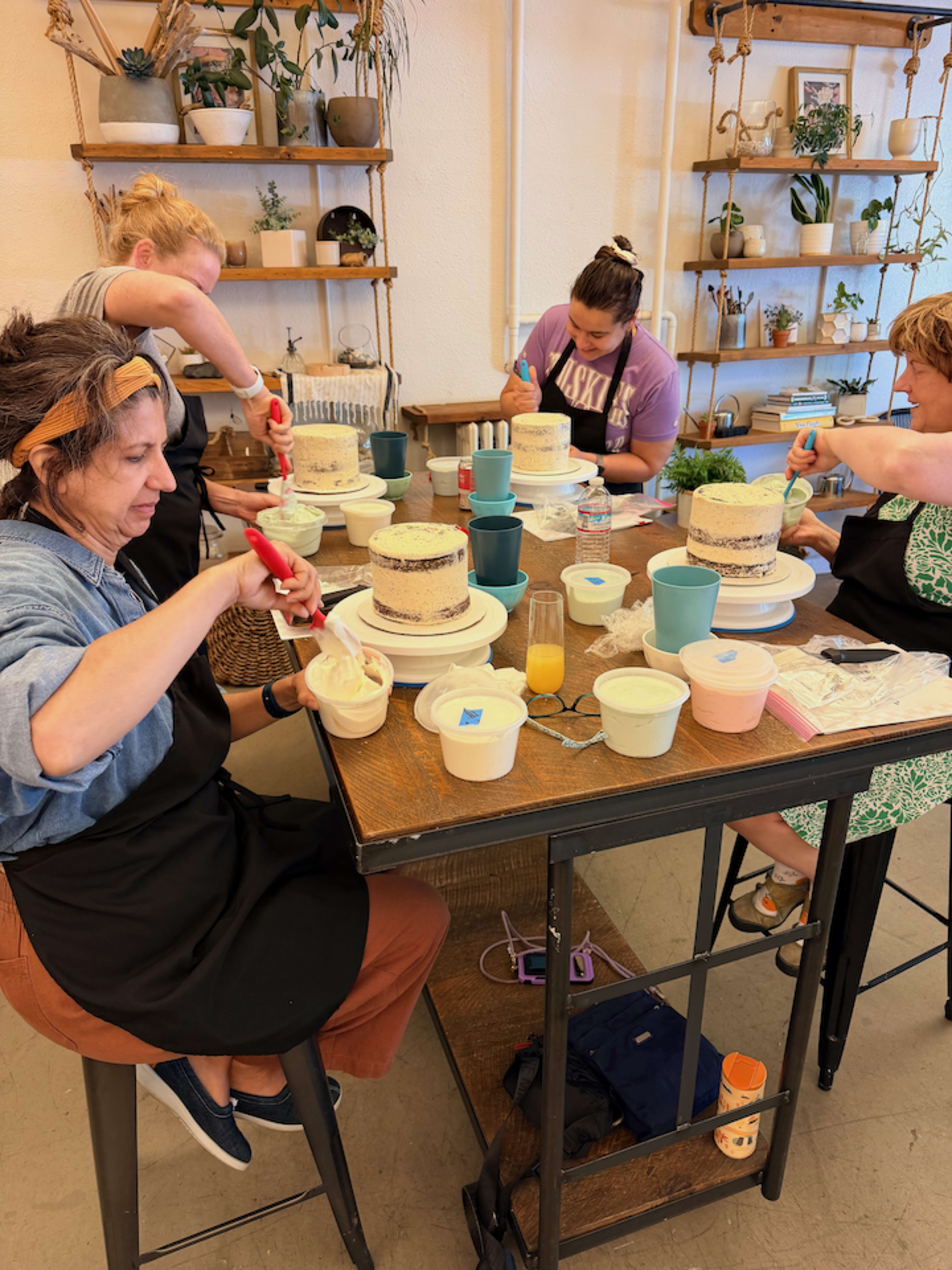 Group cooking workshop