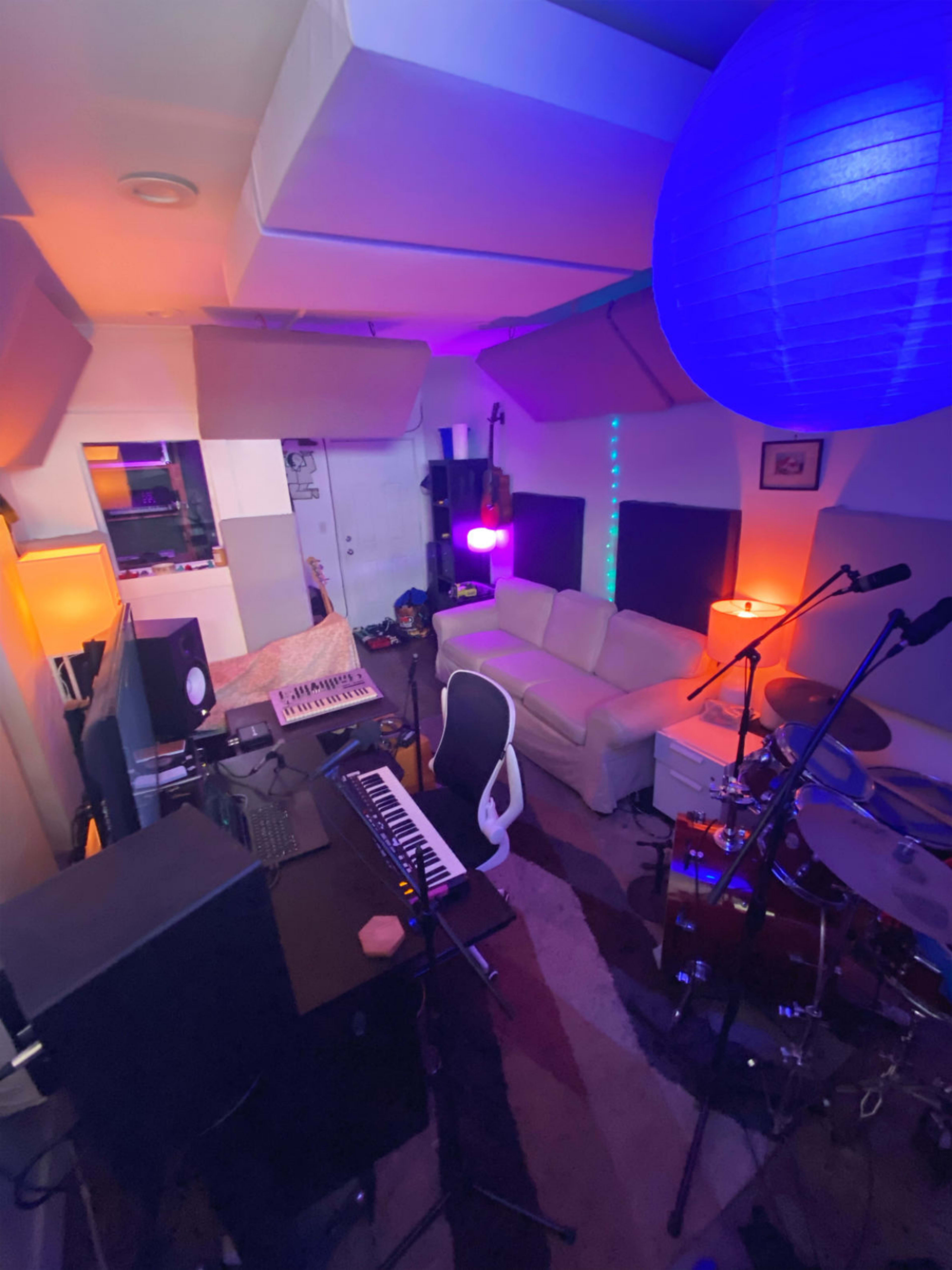 Rehearsal, Production, Recording studio share in Williamsburg Image in East Williamsburg, brooklyn, NY