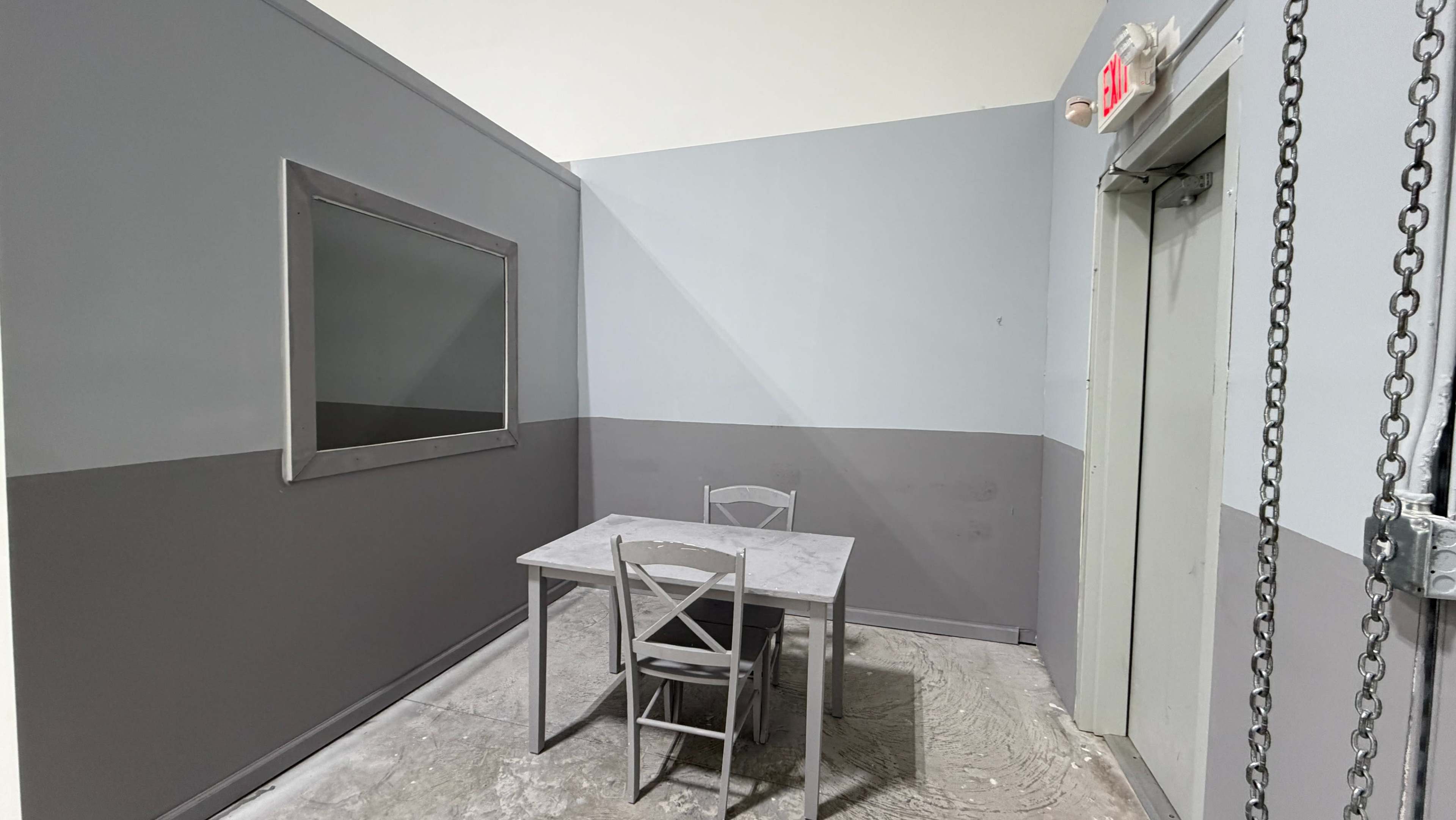 Realistic Jail Cell and Interrogation Room Film Set Image in , Columbia, SC