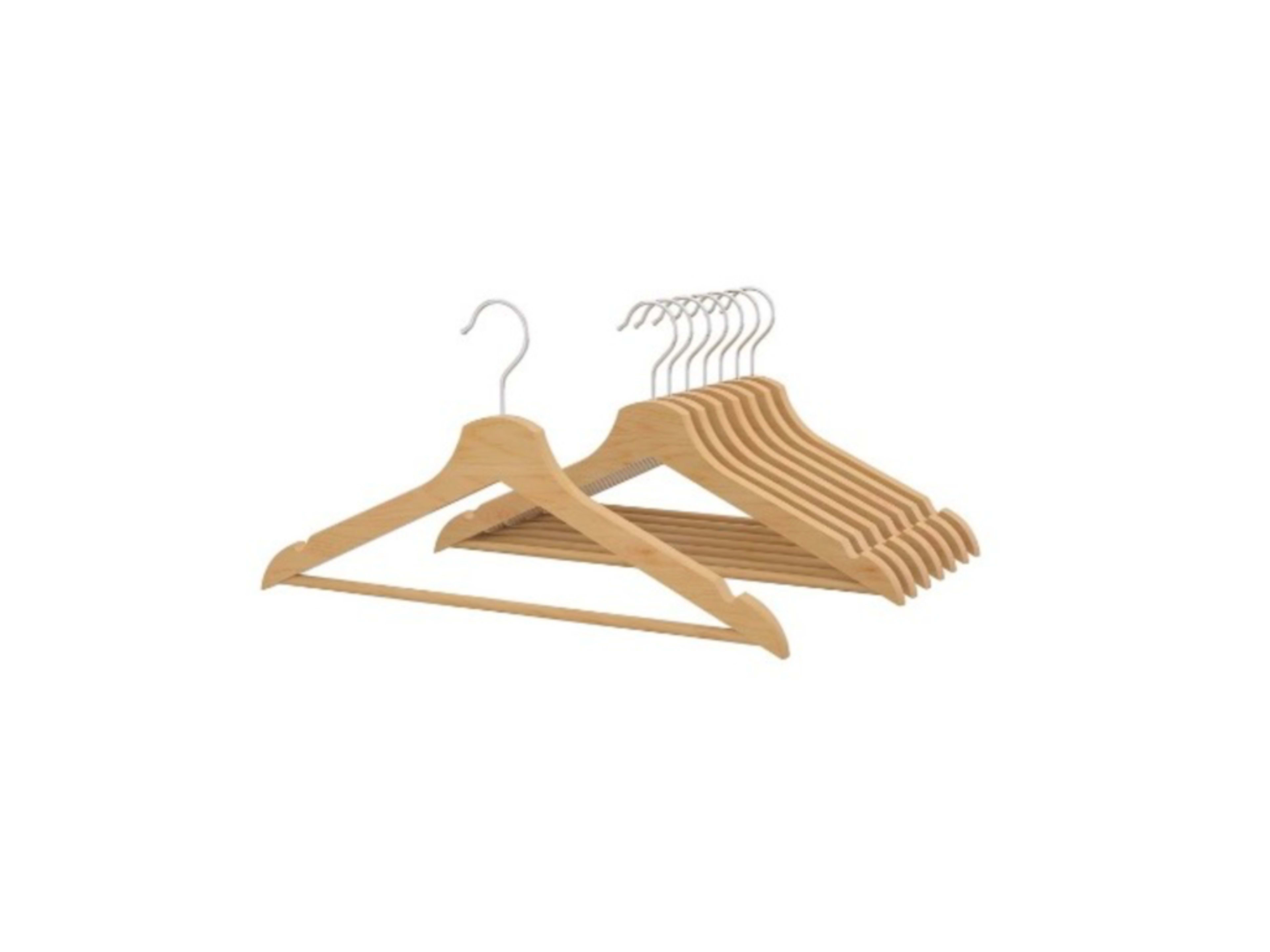Wooden Hanger Set