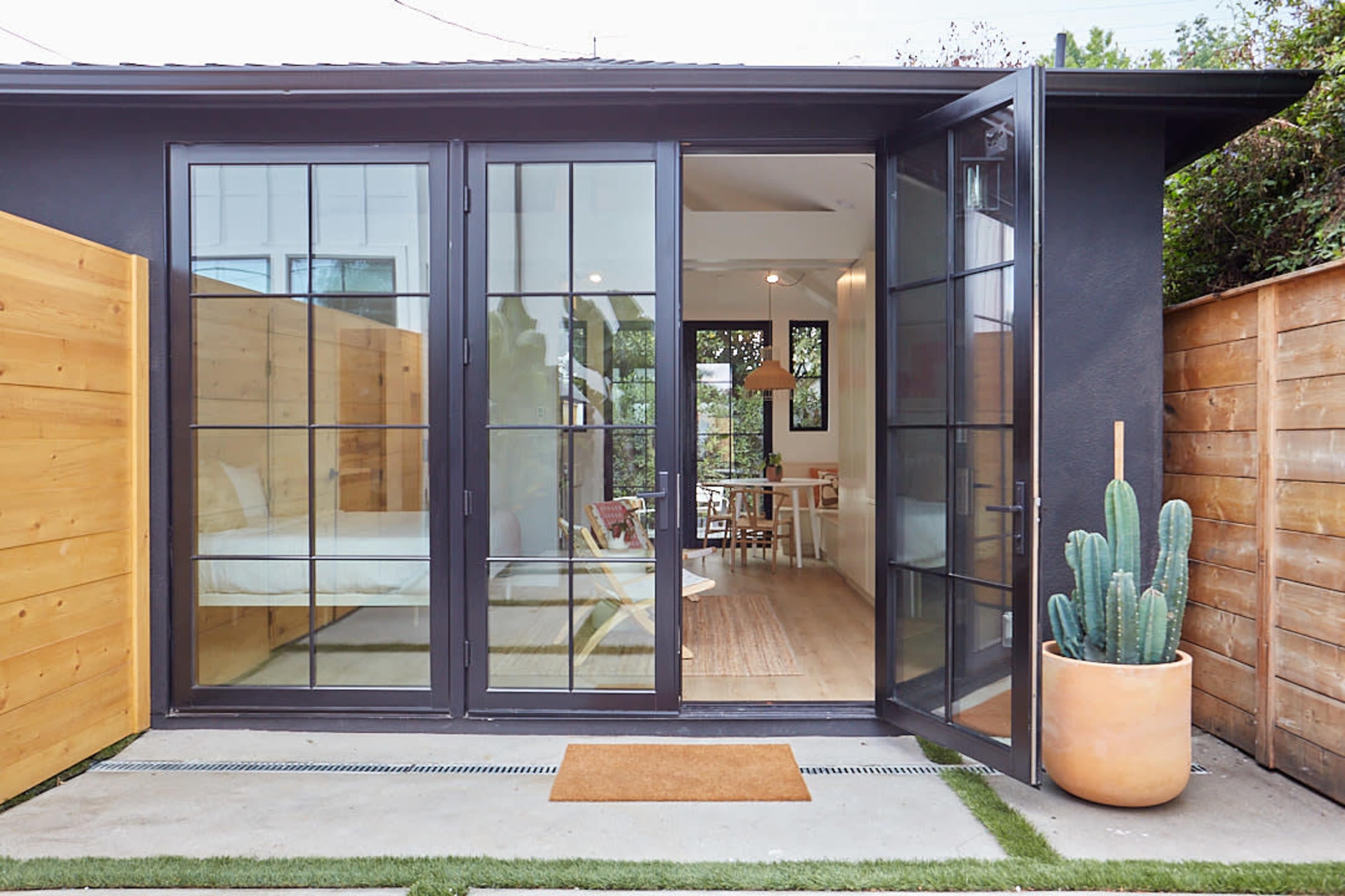 New Modern Boho Bungalow Studio with Vaulted Ceiling and Private Outdoor Space Image in Mar Vista, Los Angeles, CA