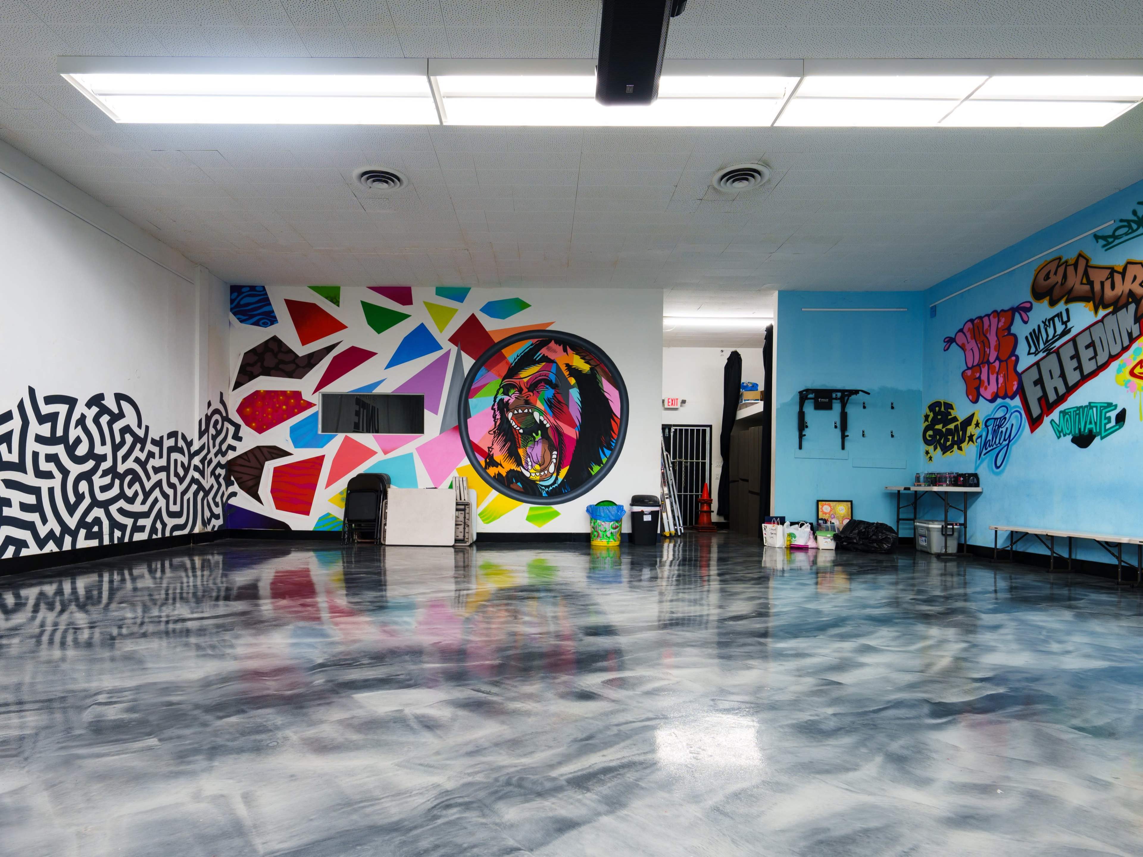 A beautiful multipurpose space full of art and potential in the heart of Canoga Park. Image in Canoga Park, Canoga Park, CA