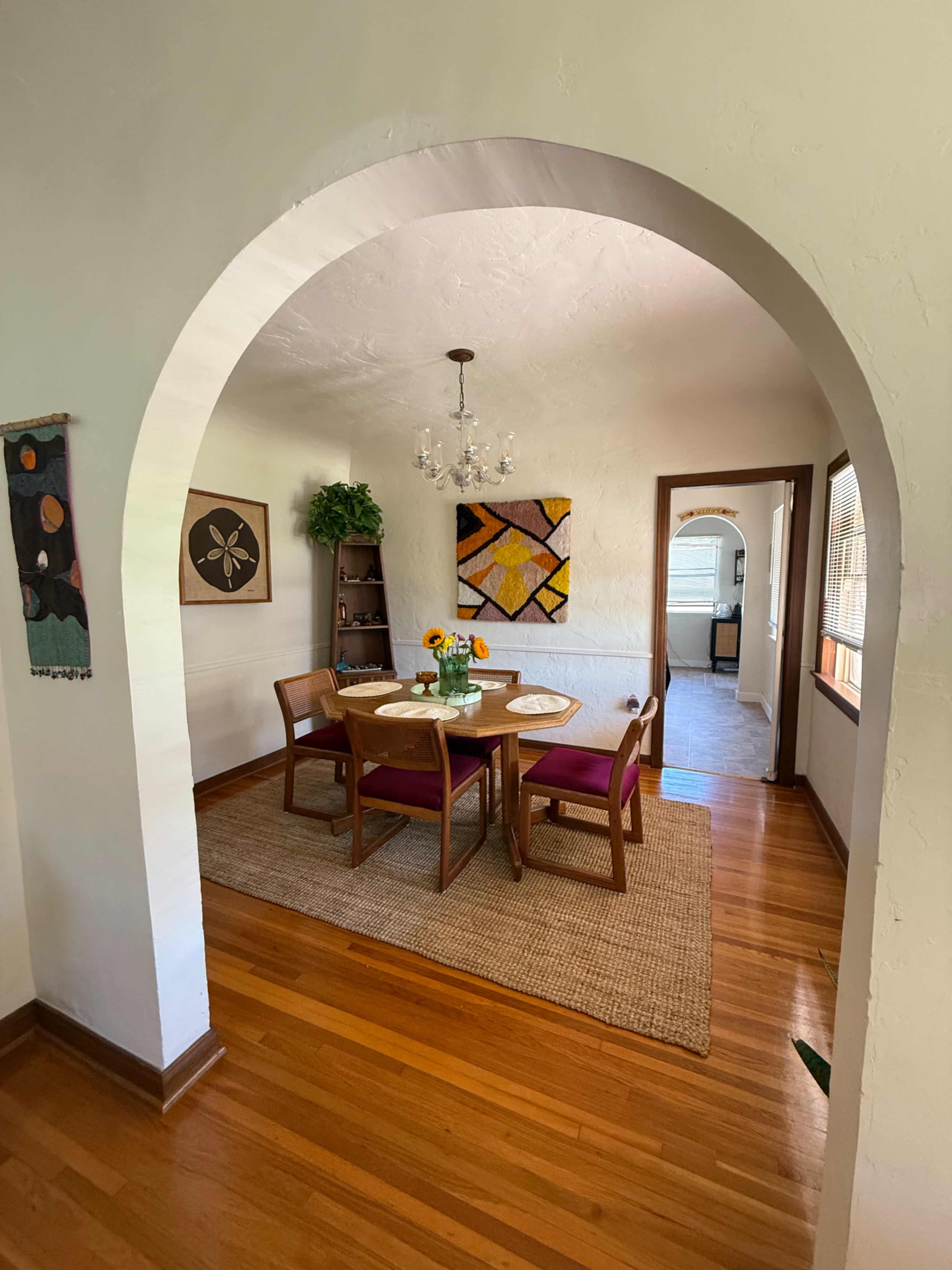 Groovy 70s Hideaway with Bold Color + Vintage Vibes Image in North Park, San diego, CA