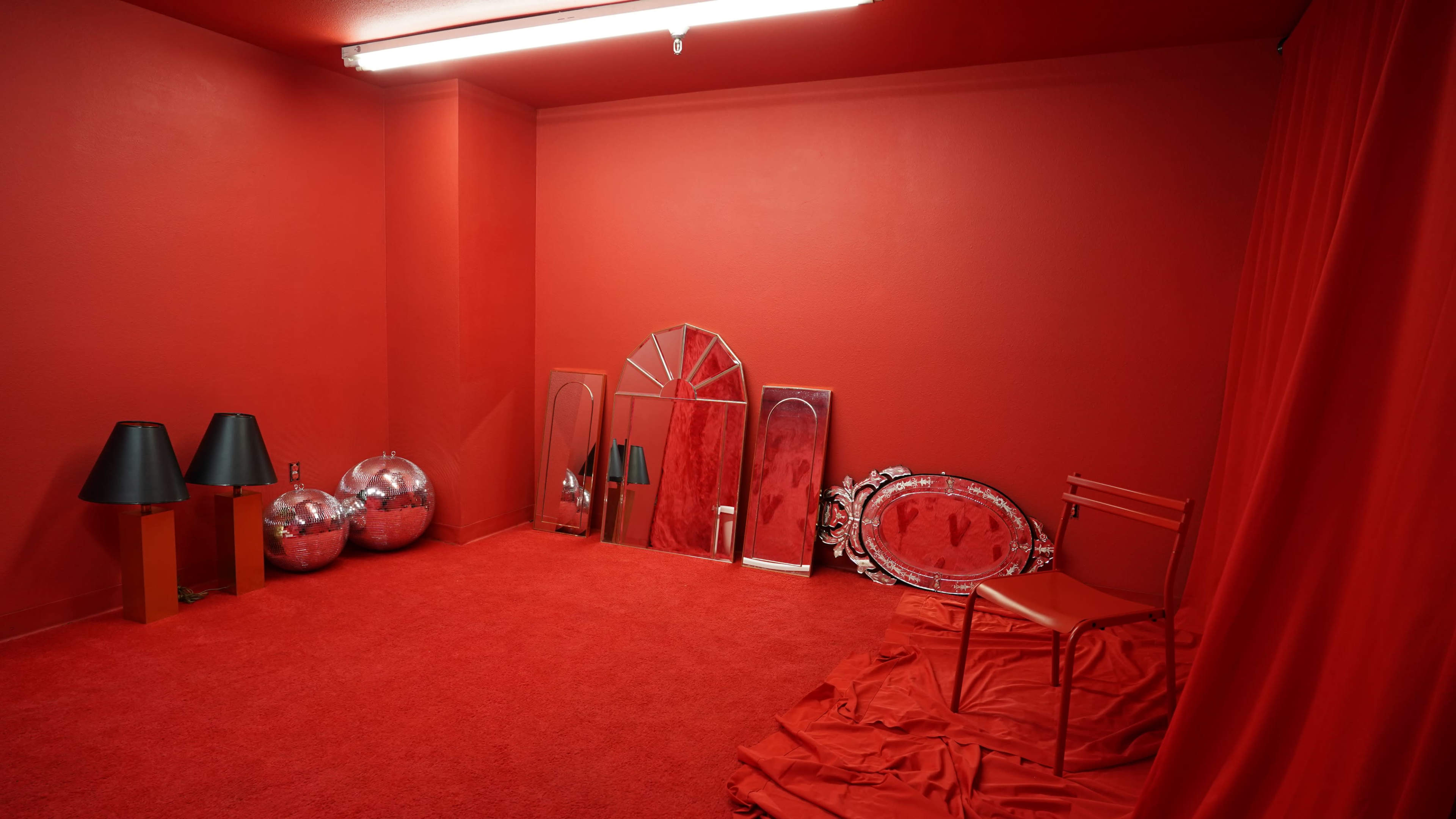 Framed In Red - A Moody, Bold, Cinematic Set Image in Charleston, Las Vegas, NV