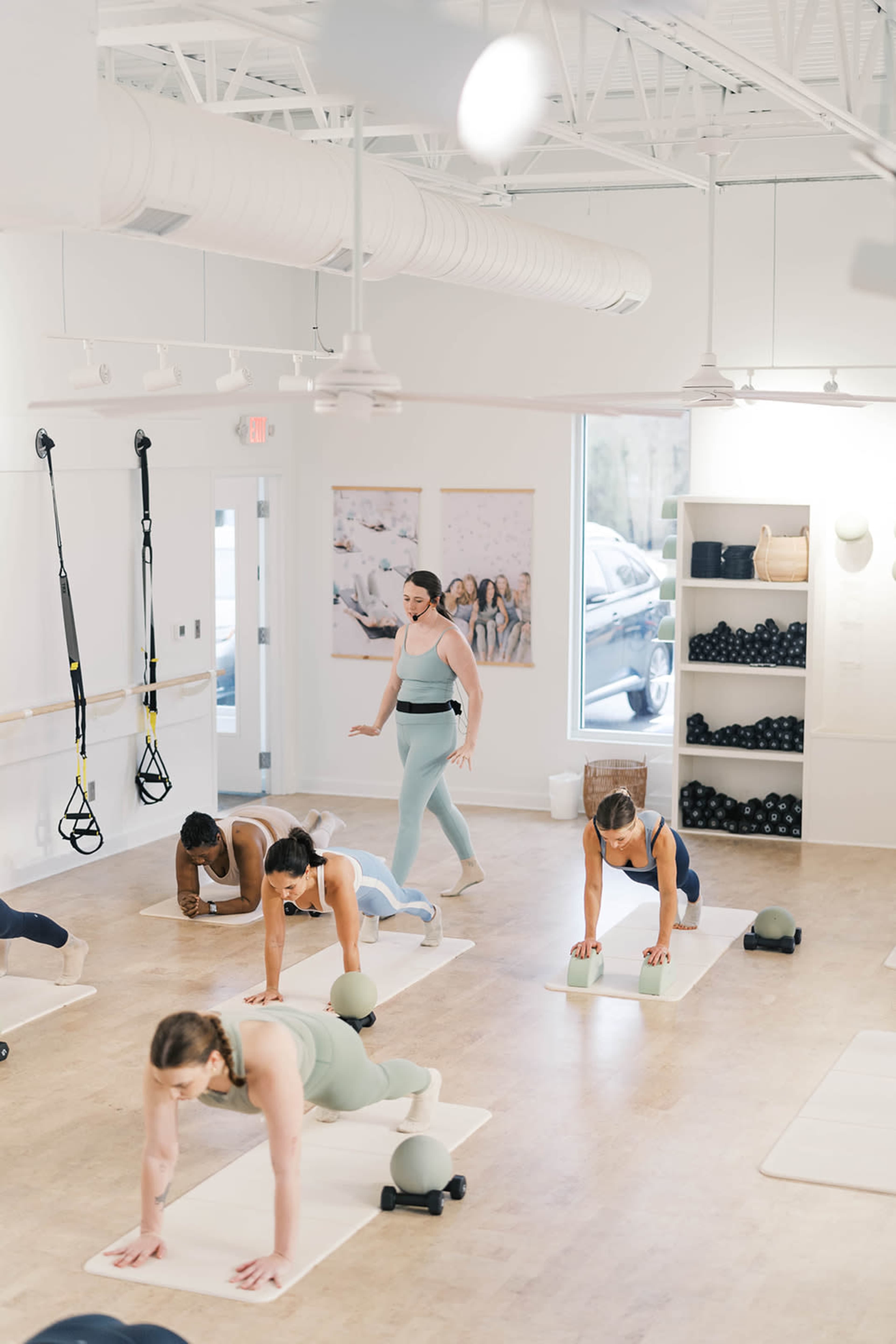 Suburban Light and Bright Open Fitness Studio Image in Homewood, Homewood, AL