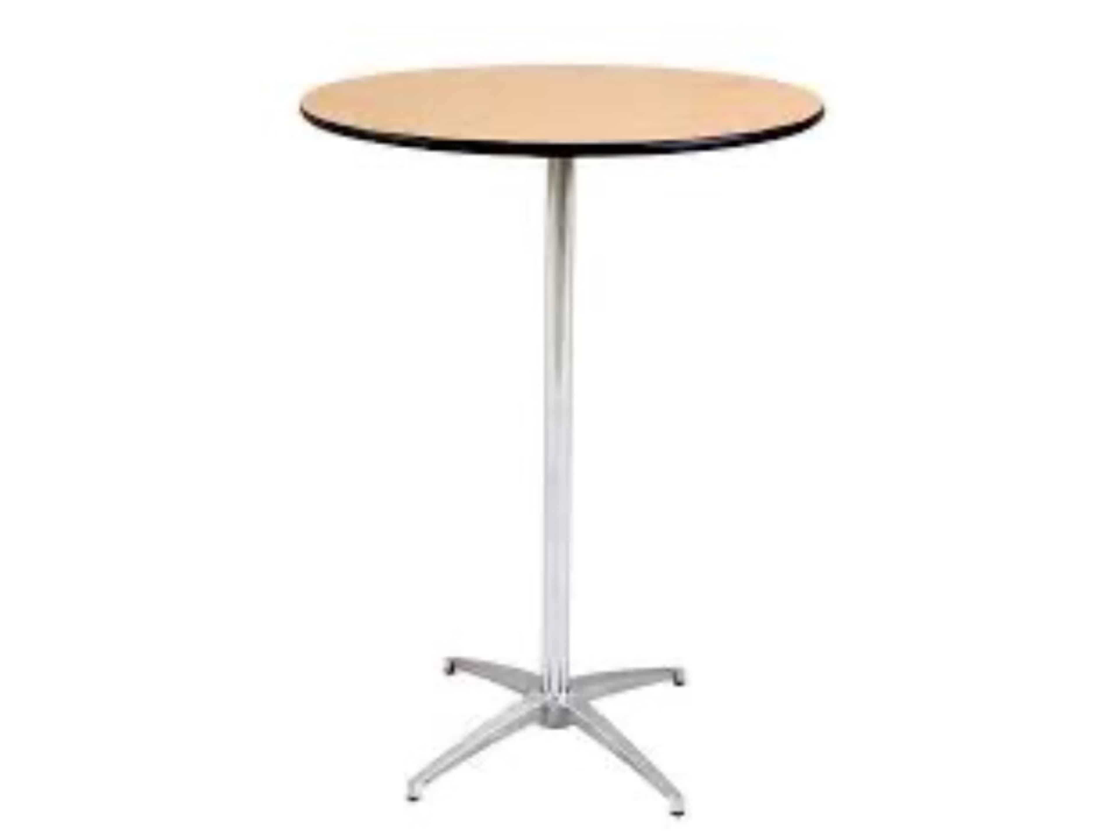 30” wooden Hi boy / Cocktail Table 