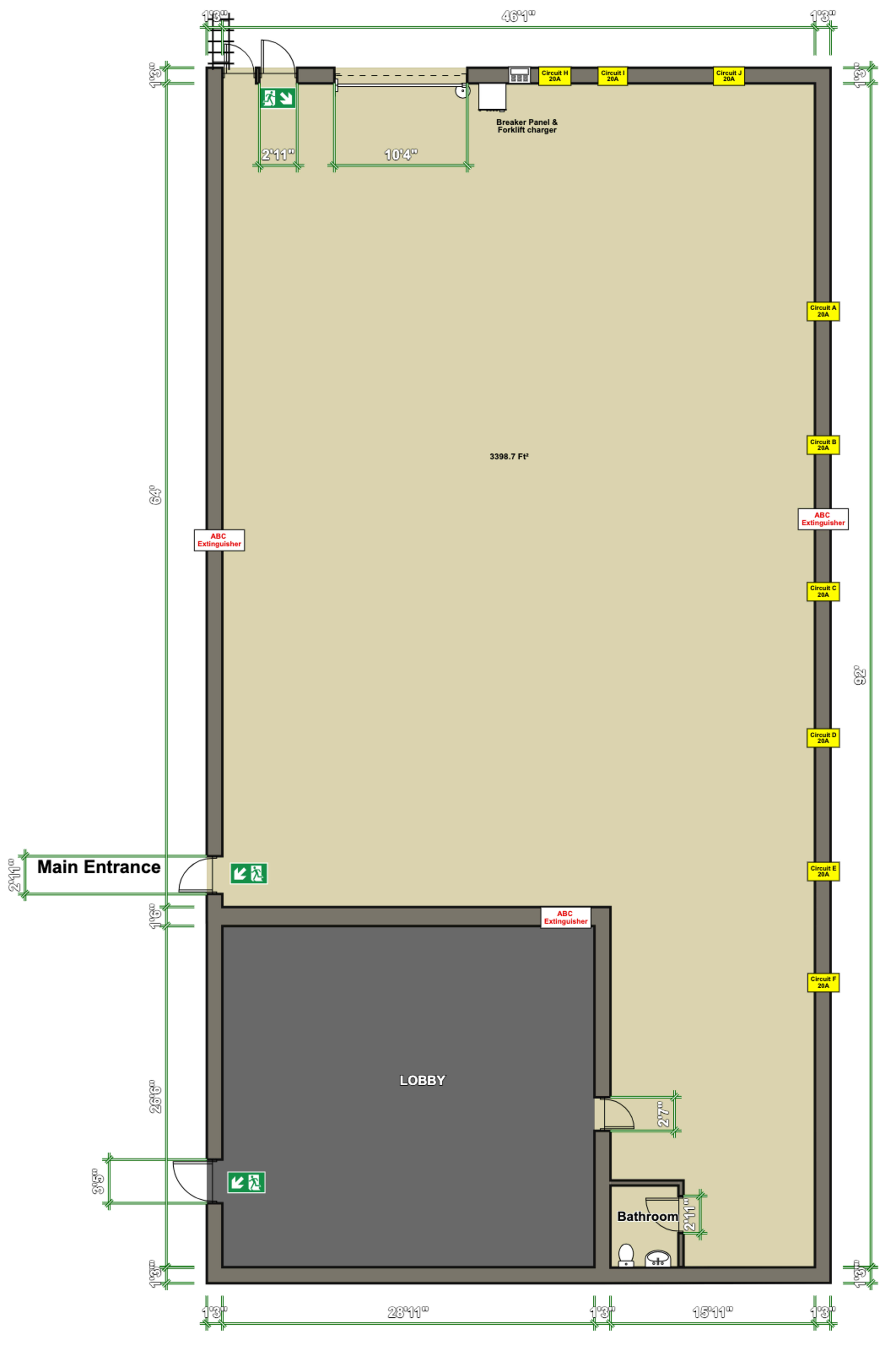 Open Production Space in Peoria with Bay Door & Easy Parking Image dans Downtown Peoria, Glendale, AZ