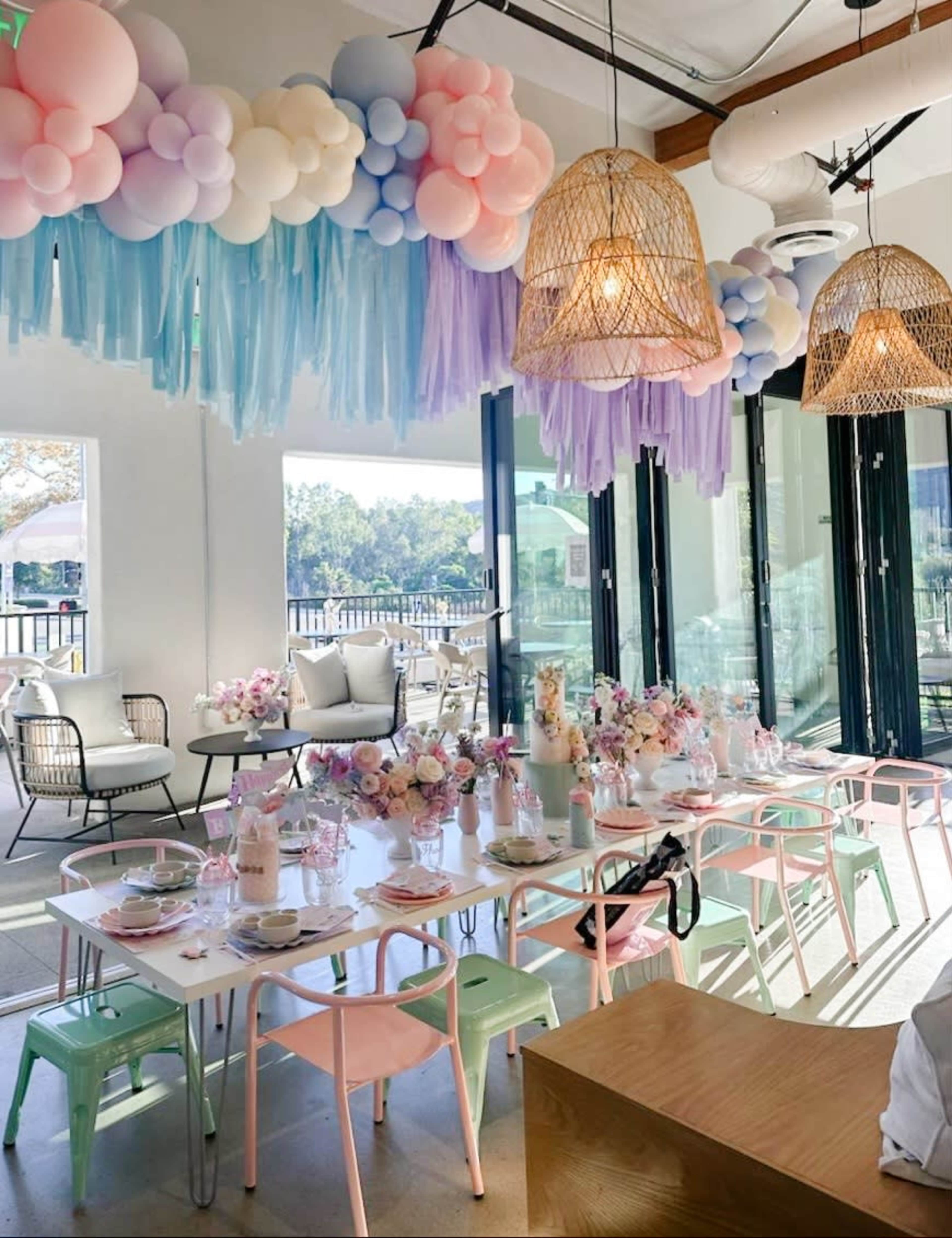 Modern Indoor/Outdoor Café & Event Space with Nail Salon, Yoga Room & Play Space Image in Carlsbad, Carlsbad, CA