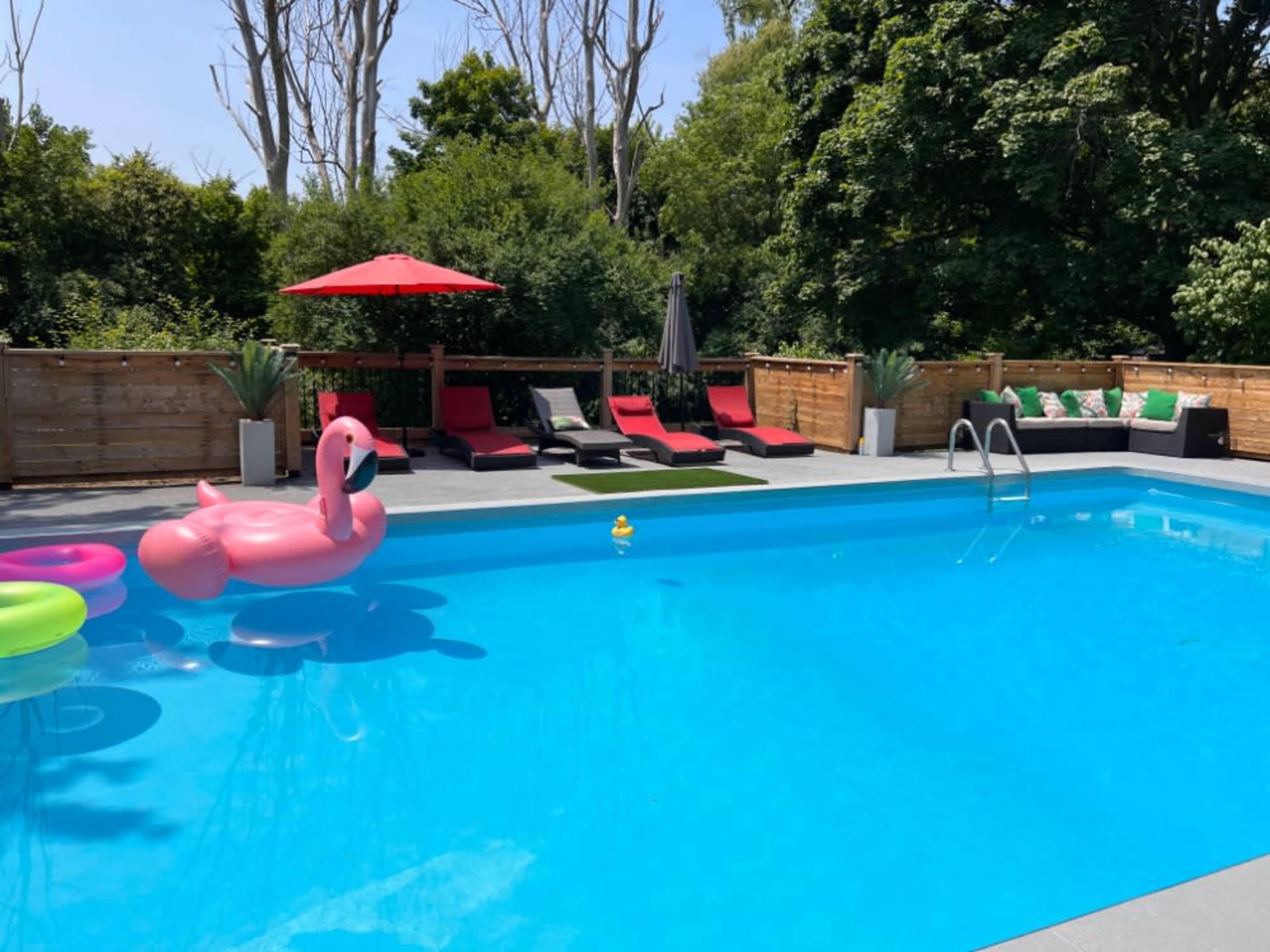 Pool Birthday Celebration 