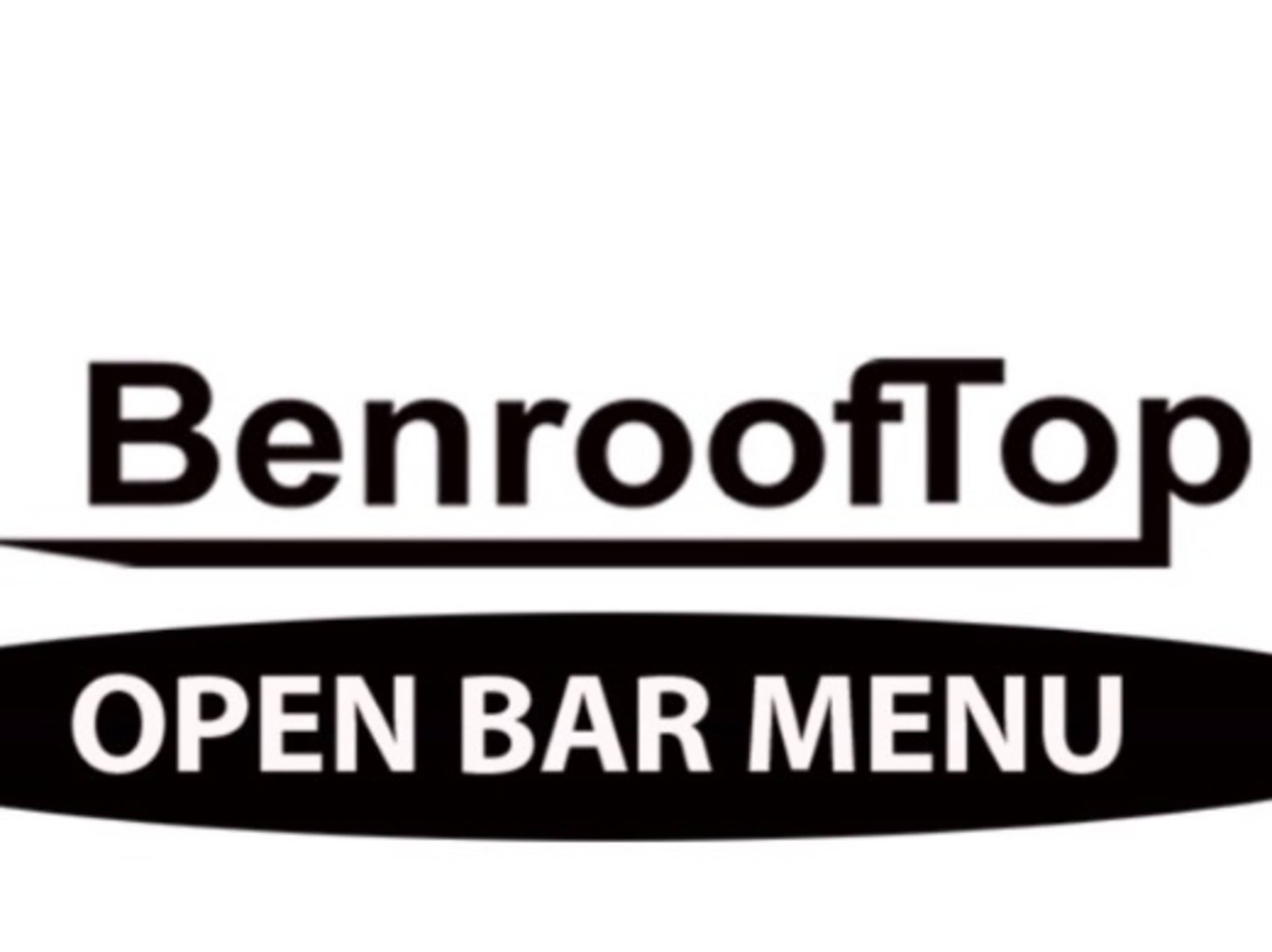 4 hrs Full Liquor open Bar /Sub to SLA permit