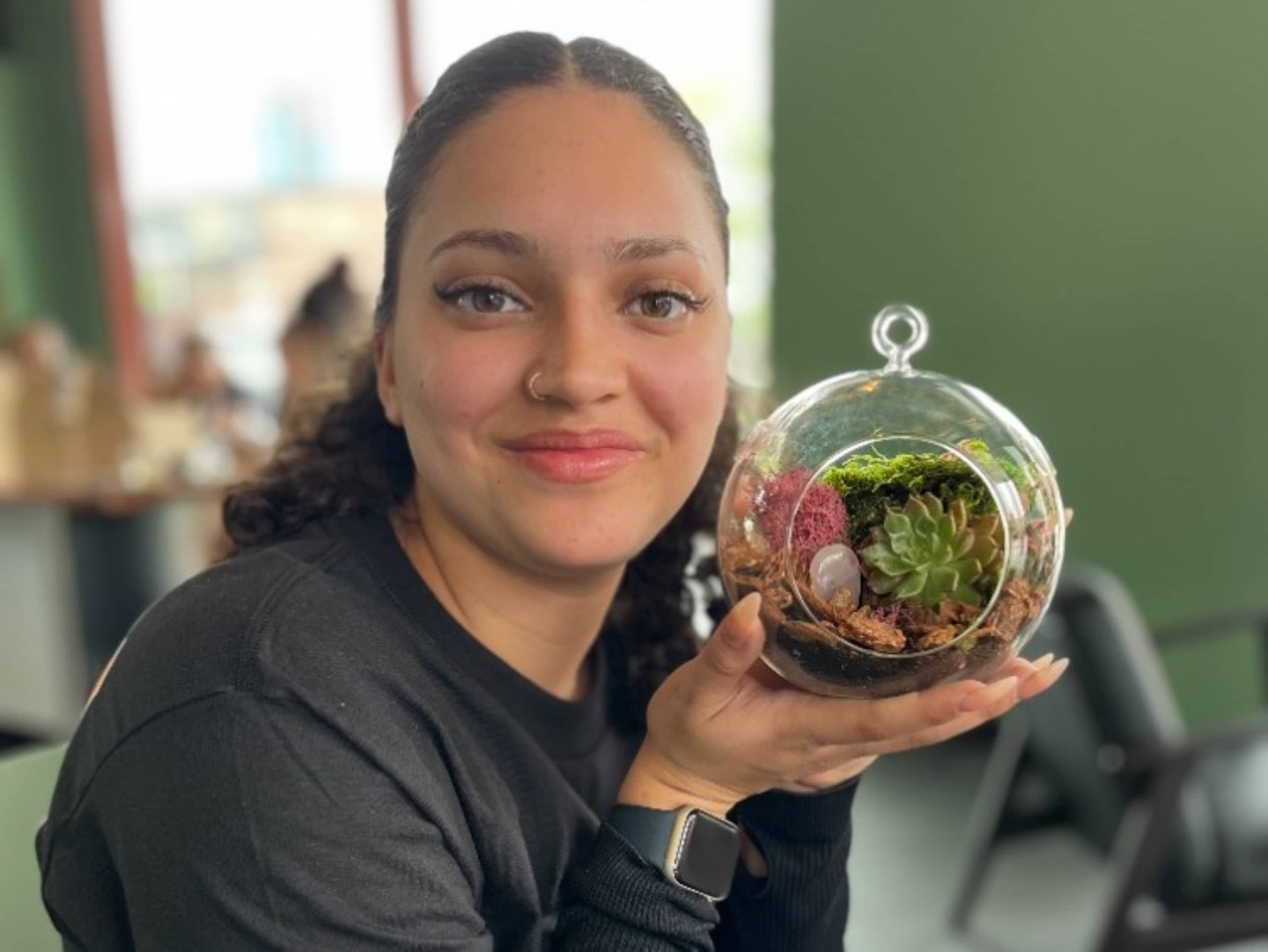 5" Hanging Terrarium Workshop