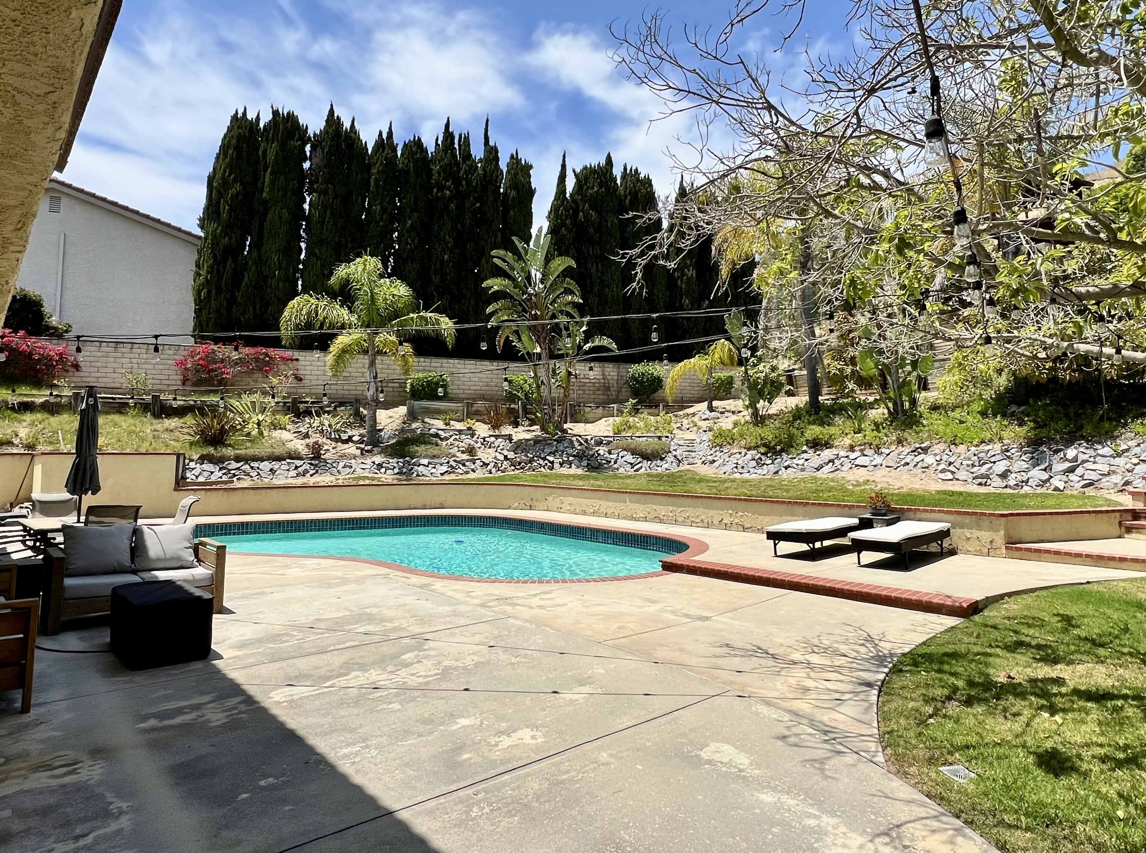 Lush Tranquil Yard With Pool and Views Image in Camarillo, Camarillo, CA