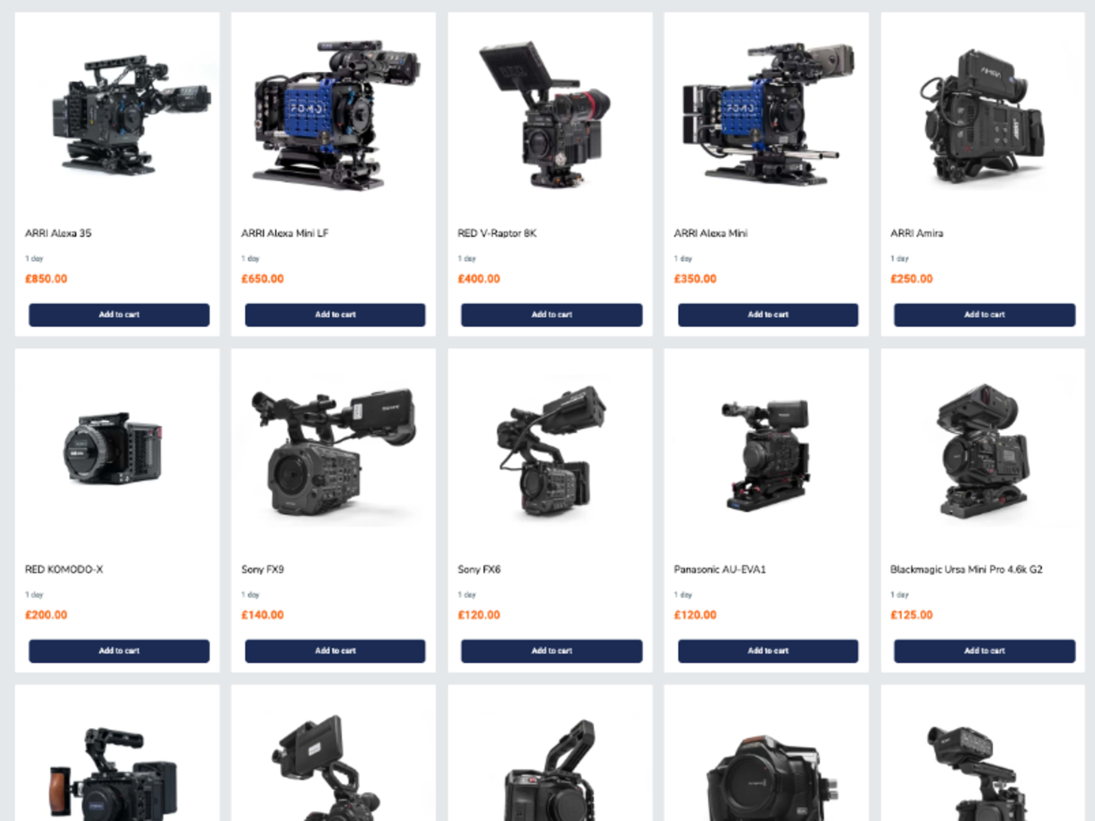 Camera Hire