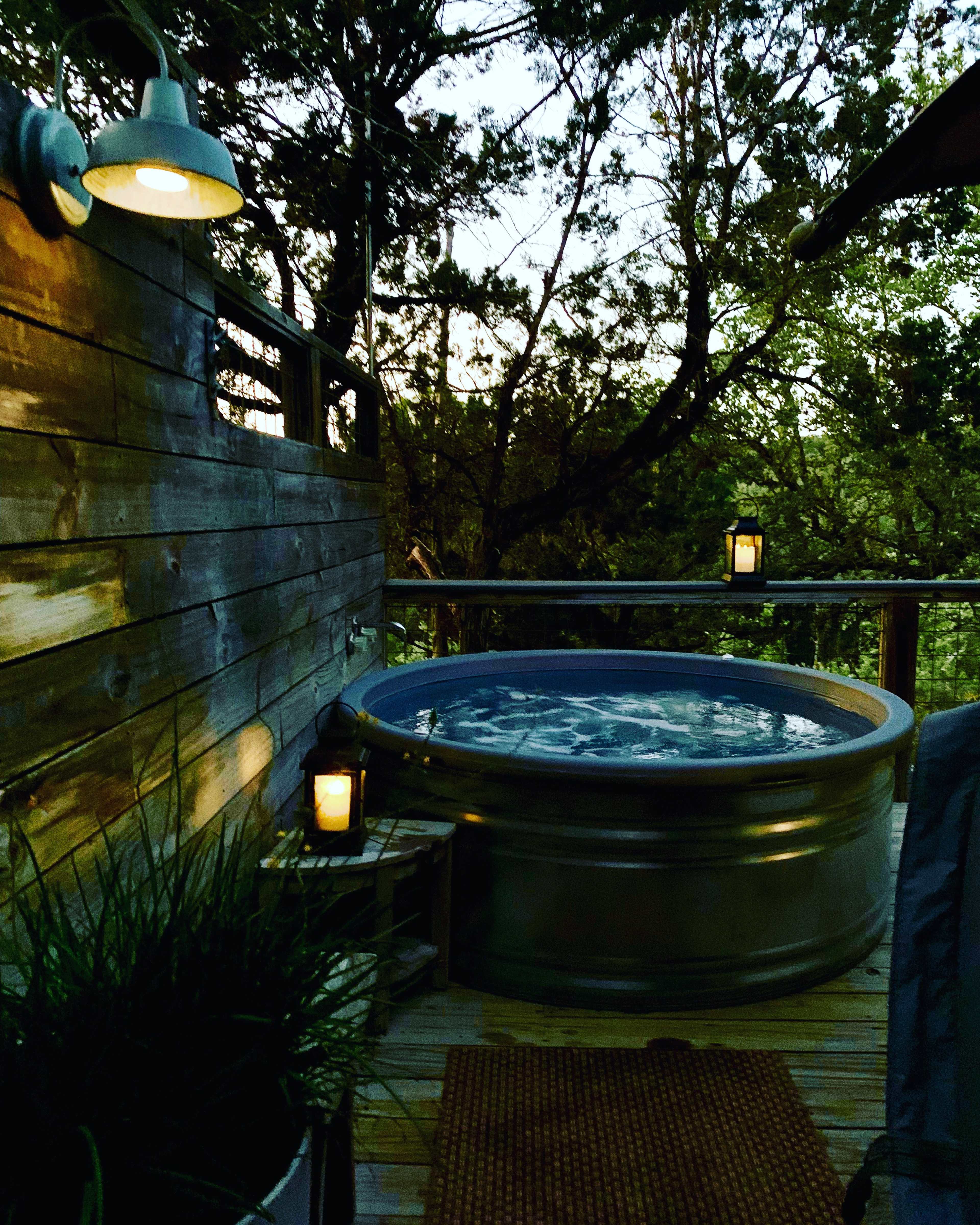 Custom-Designed Safari Tent with Stunning Creekside Views Image in , Wimberley, Texas