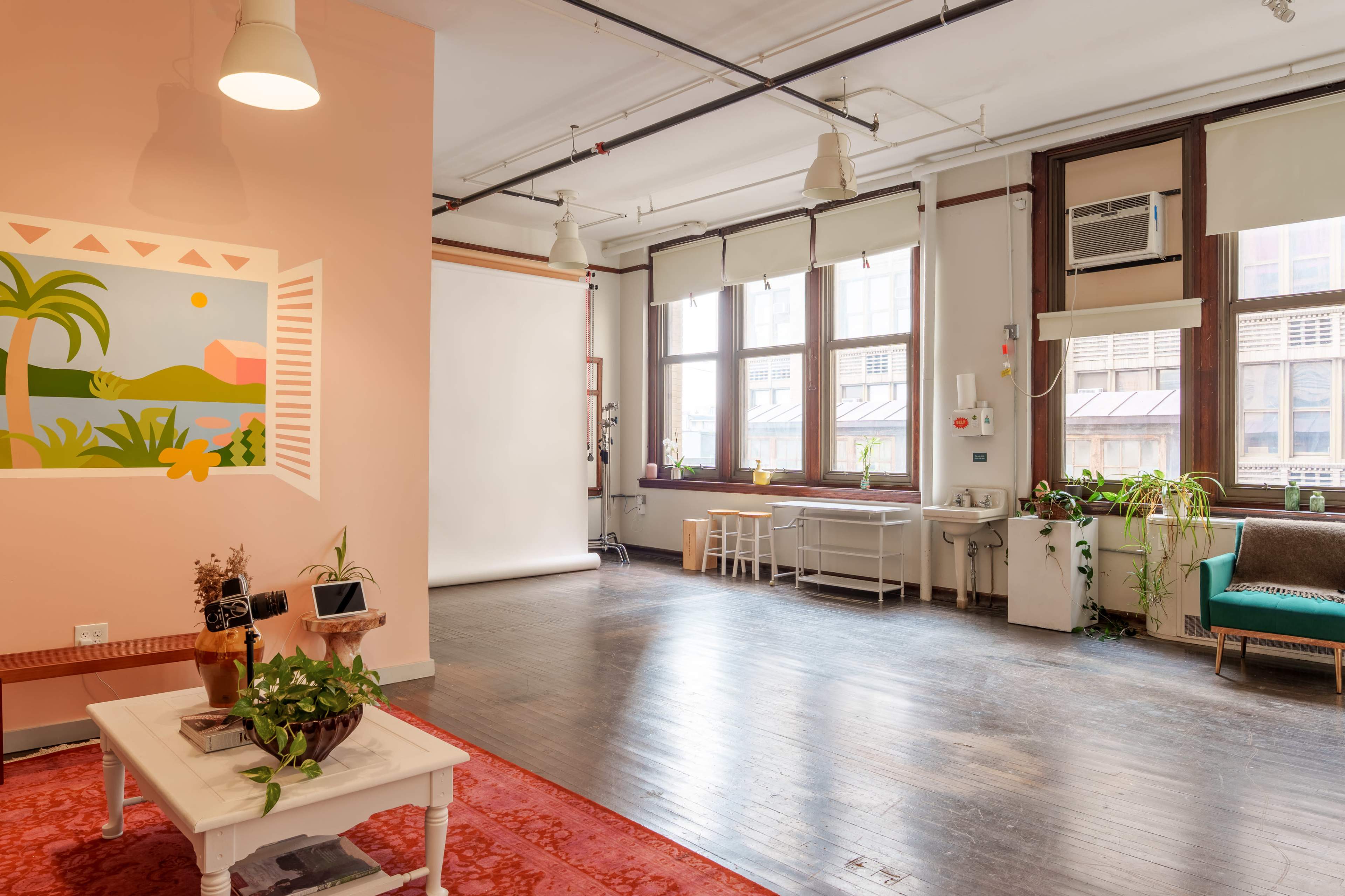 Natural Light Photo + Video Studio in Historic Bok Building Image in East Passyunk Crossing, Philadelphia, PA