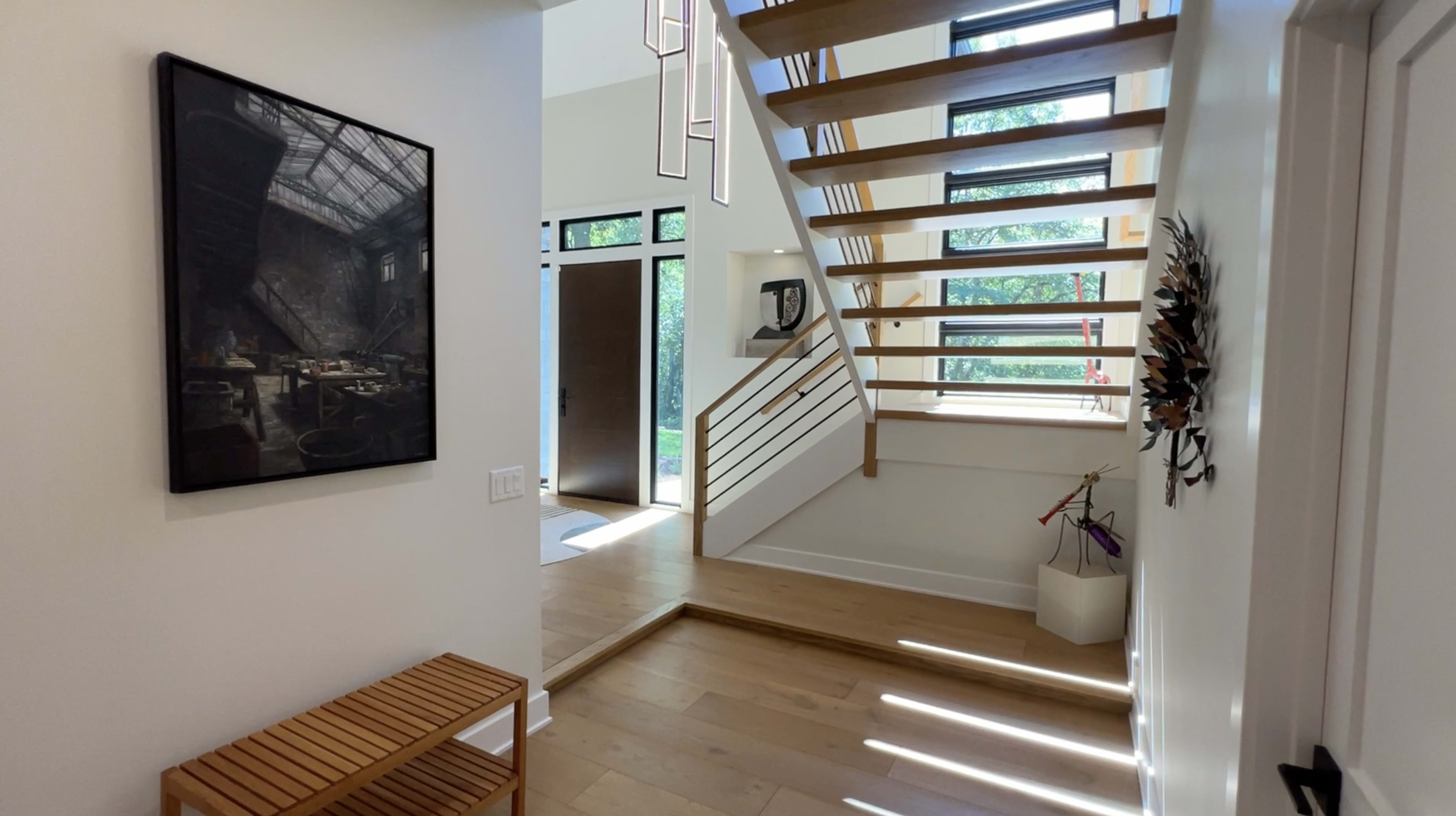 Contemporary Home in Beautiful Forest Preserve Setting Image in Downers Grove Township, DOWNERS GROVE, IL