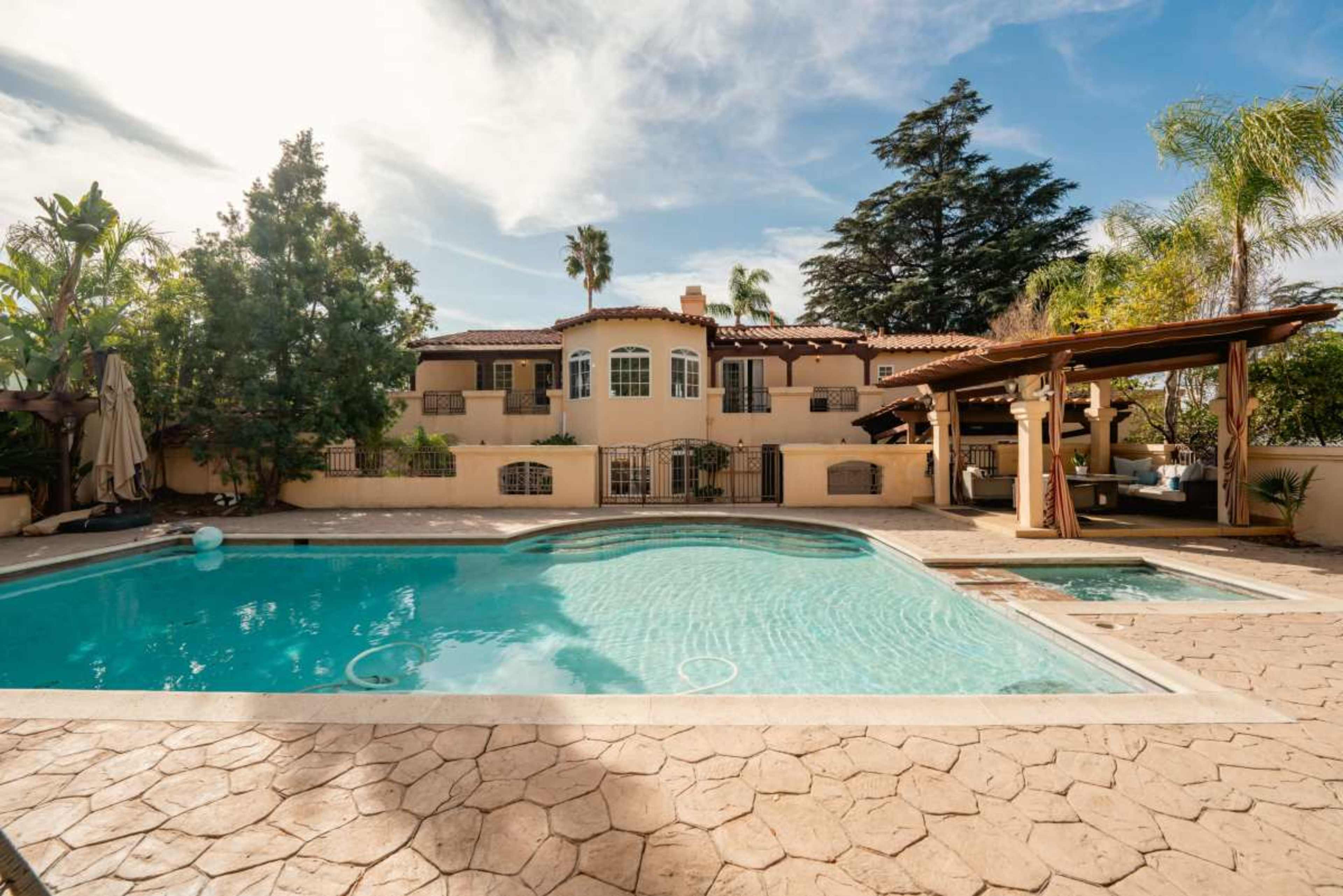 Elegant Mediterranean Estate in Burbank Hills Image in Burbank, Burbank, CA