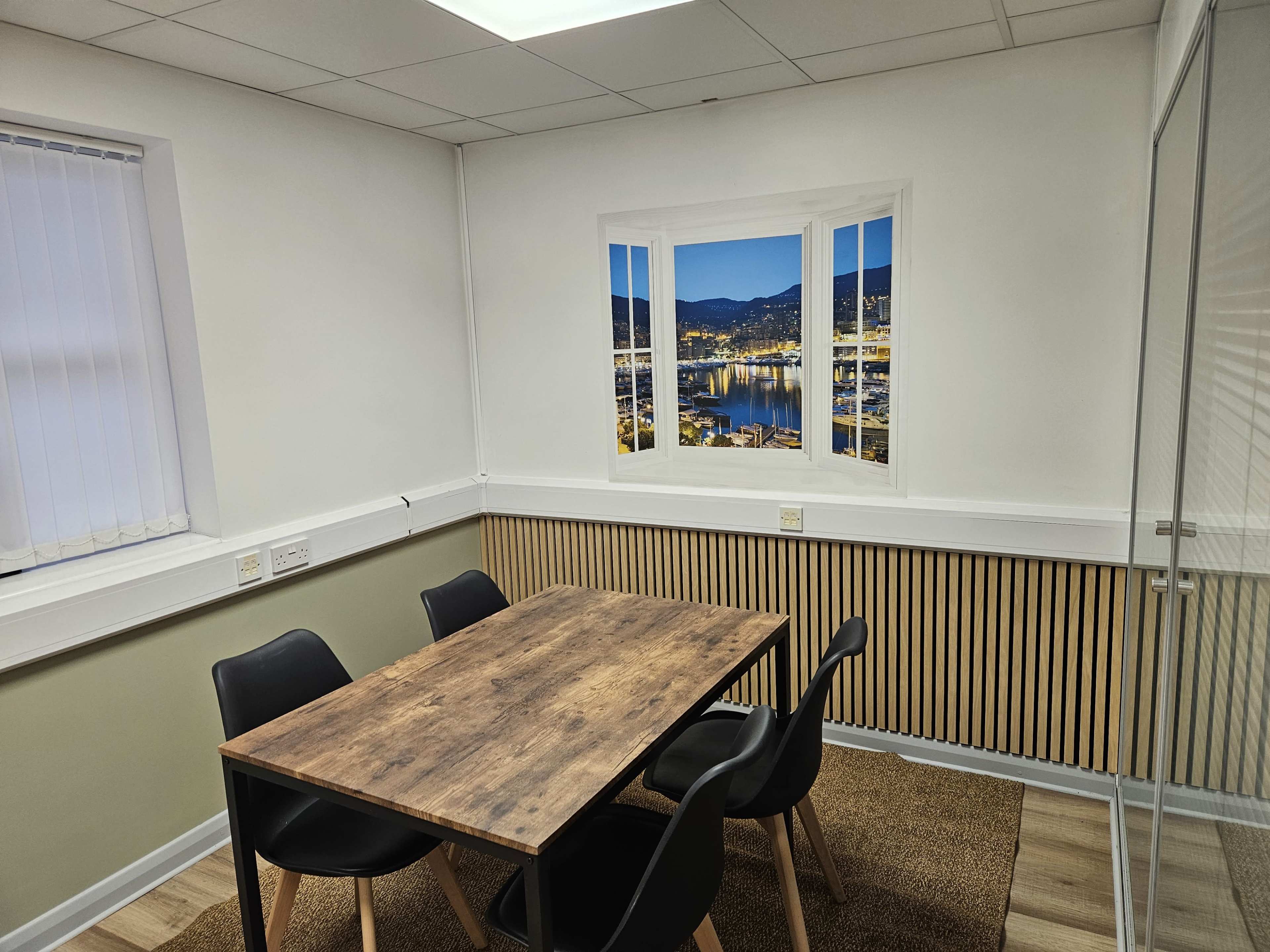 Purpose built podcast studio 1 minute off junction 8 M53 motorway in modern high spec office. Image in Ellesmere Port, Ellesmere Port, Cheshire, ENG