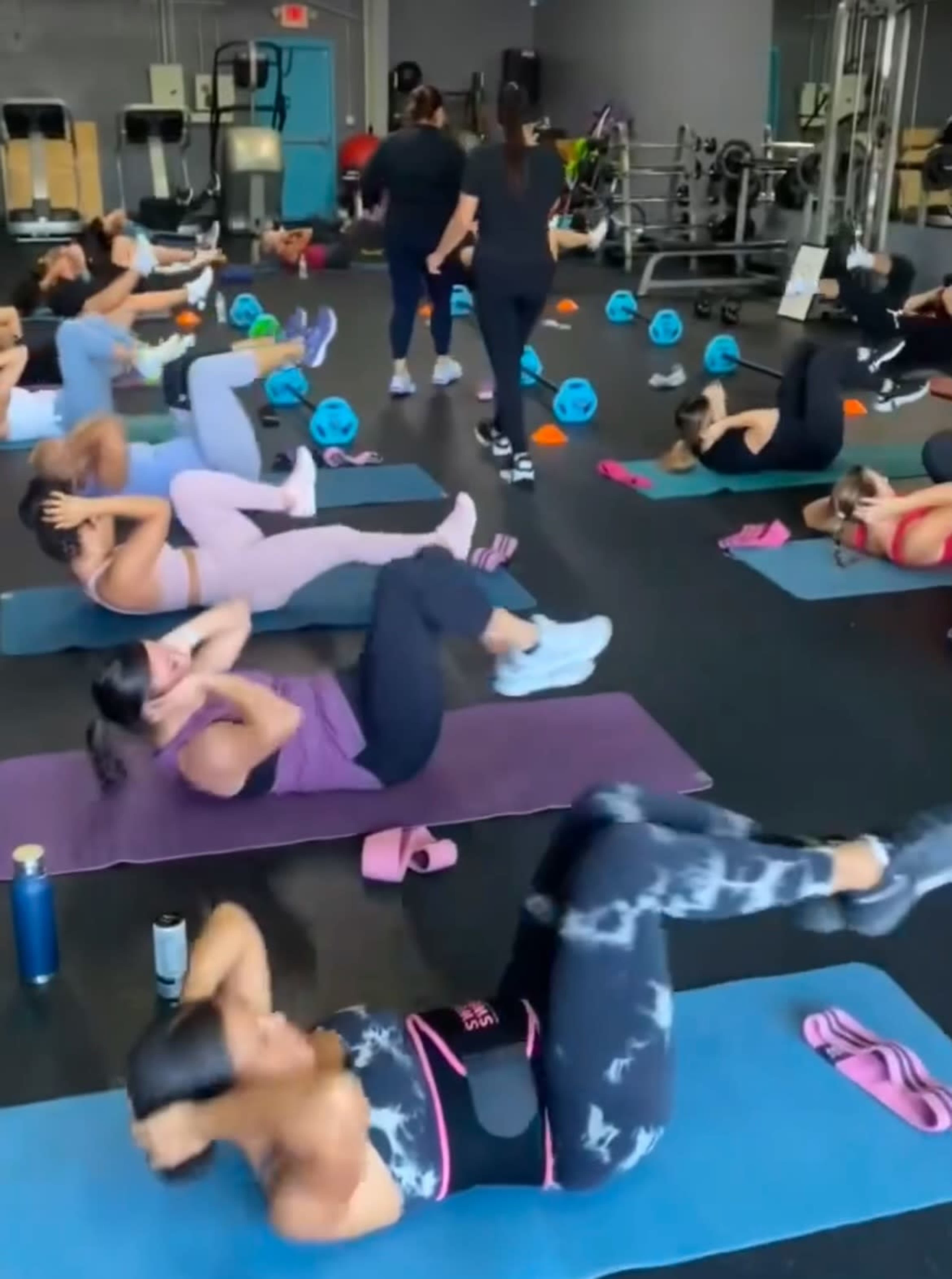 Fully equipped training  gym, private studio with showers and kids room. Image in Mason North Lake, Katy, TX