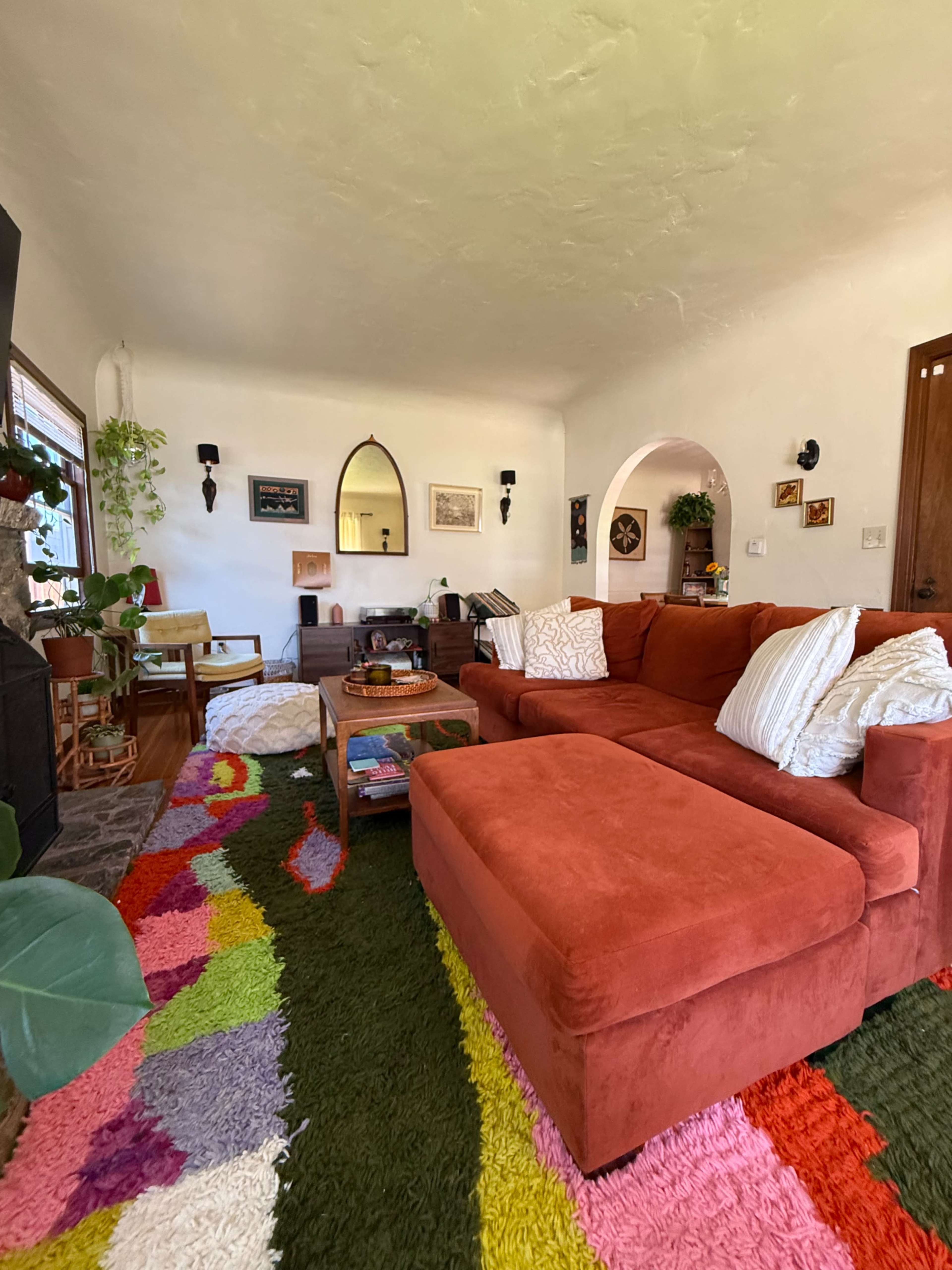 Groovy 70s Hideaway with Bold Color + Vintage Vibes Image in North Park, San diego, CA