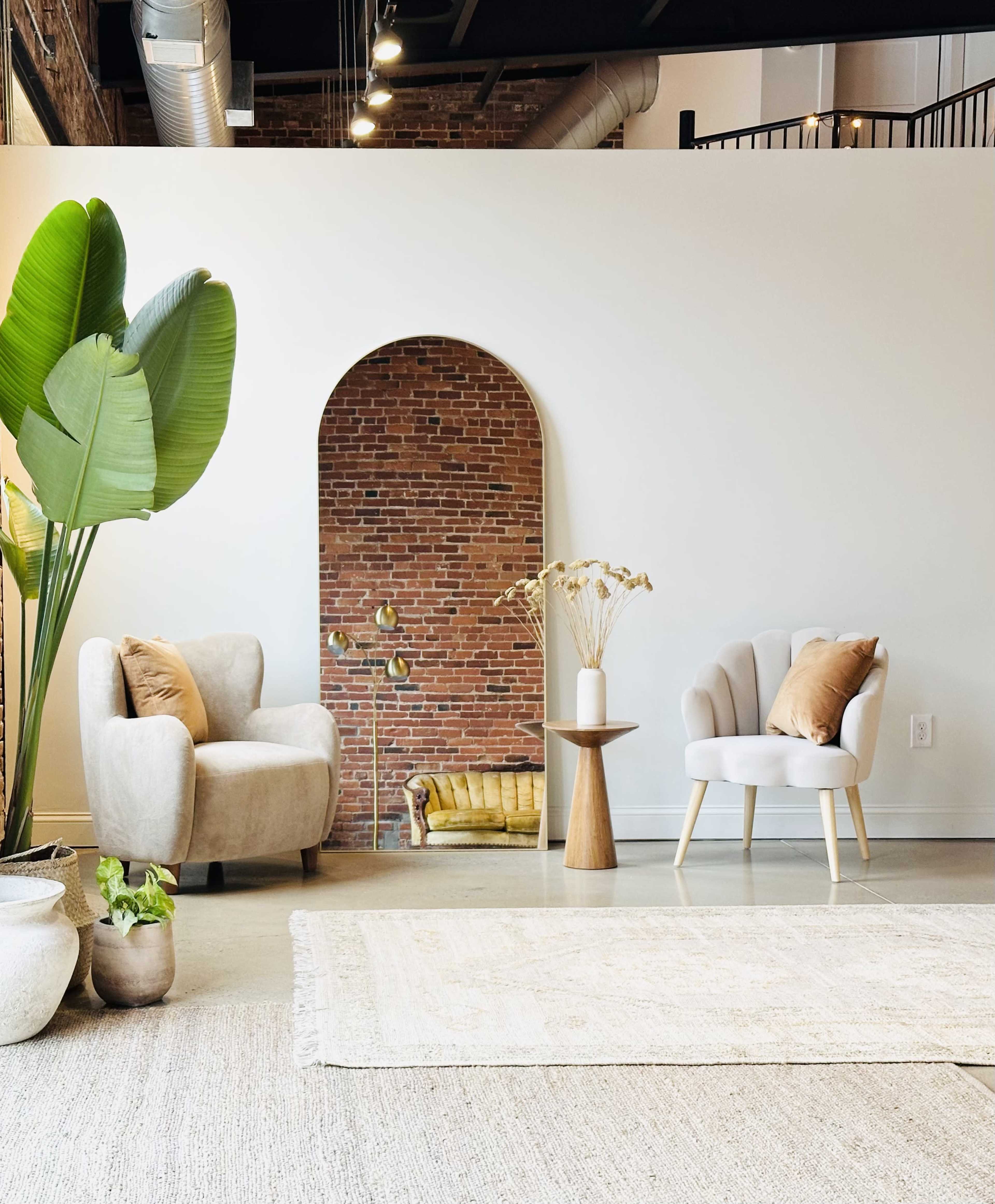 Downtown, waterfront, industrial, natural light photo studio with high ceilings, loft and huge southeast facing windows. Image in Newmarket, Newmarket, NH