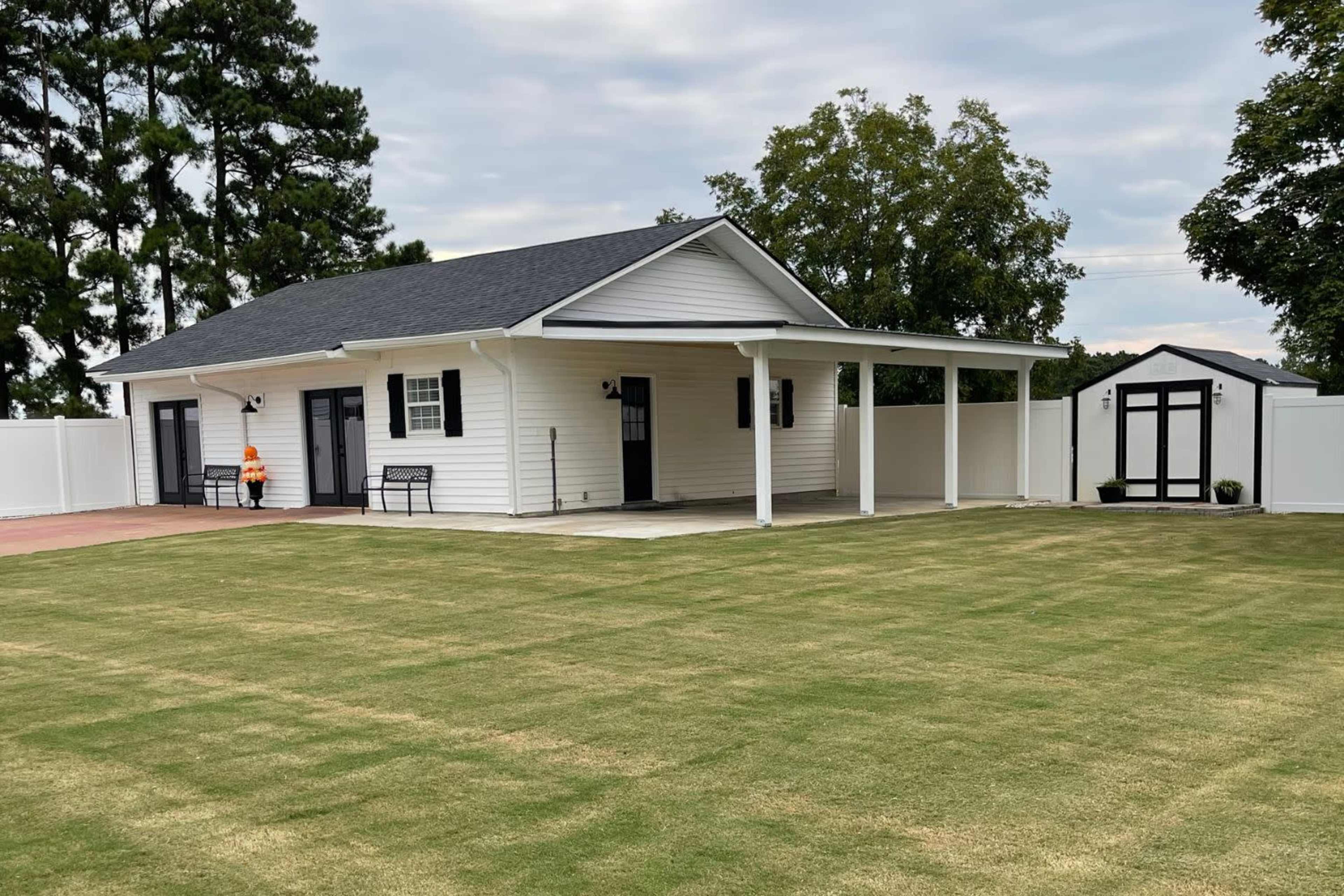 Farmhouse Pavilion with Private Patio and Fenced-in Event Space Image in , Clayton, NC, NC