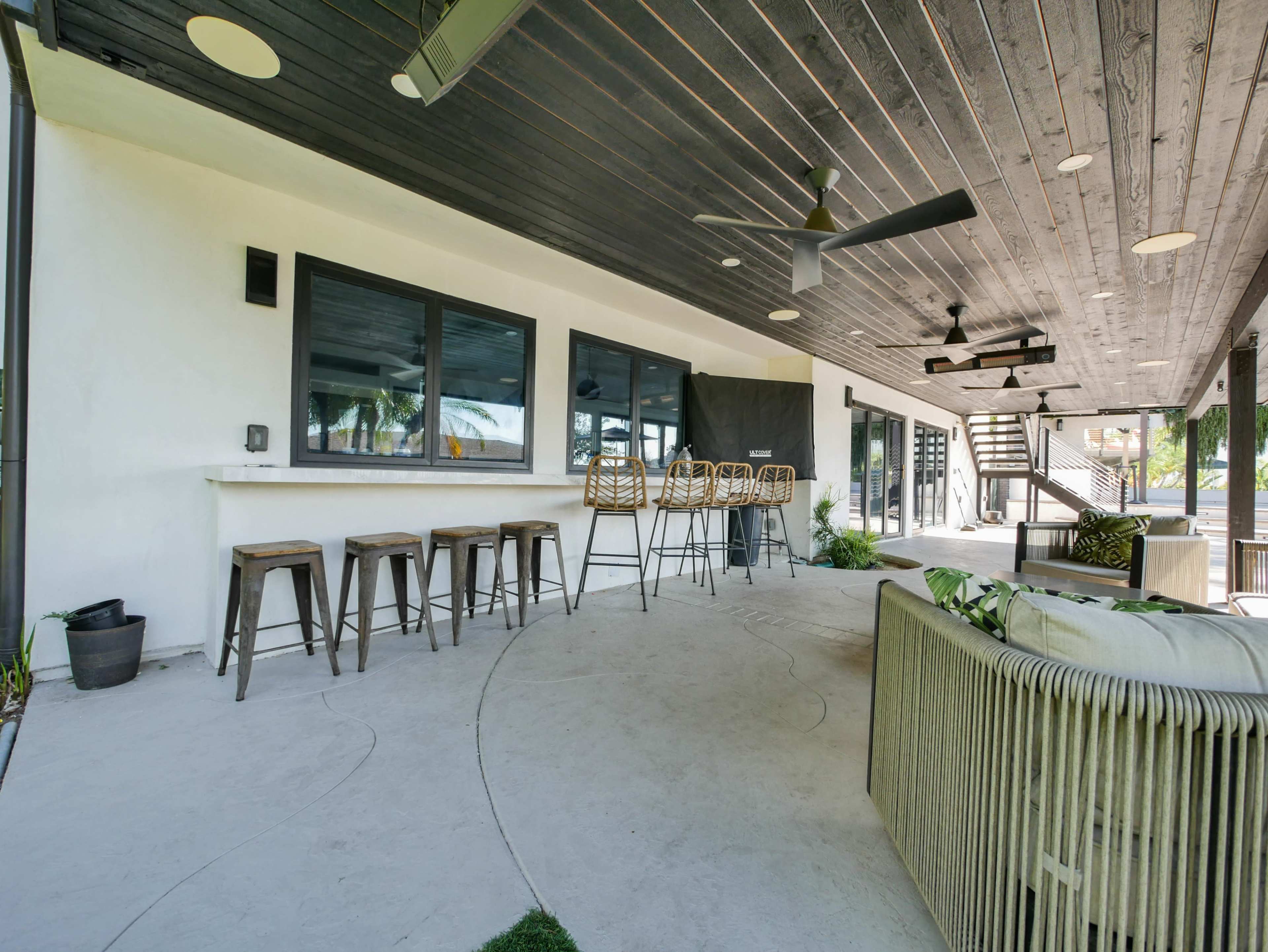 Luxury Hilltop Resort Style Backyard With Deluxe Airstream Image in West Covina, West Covina, CA