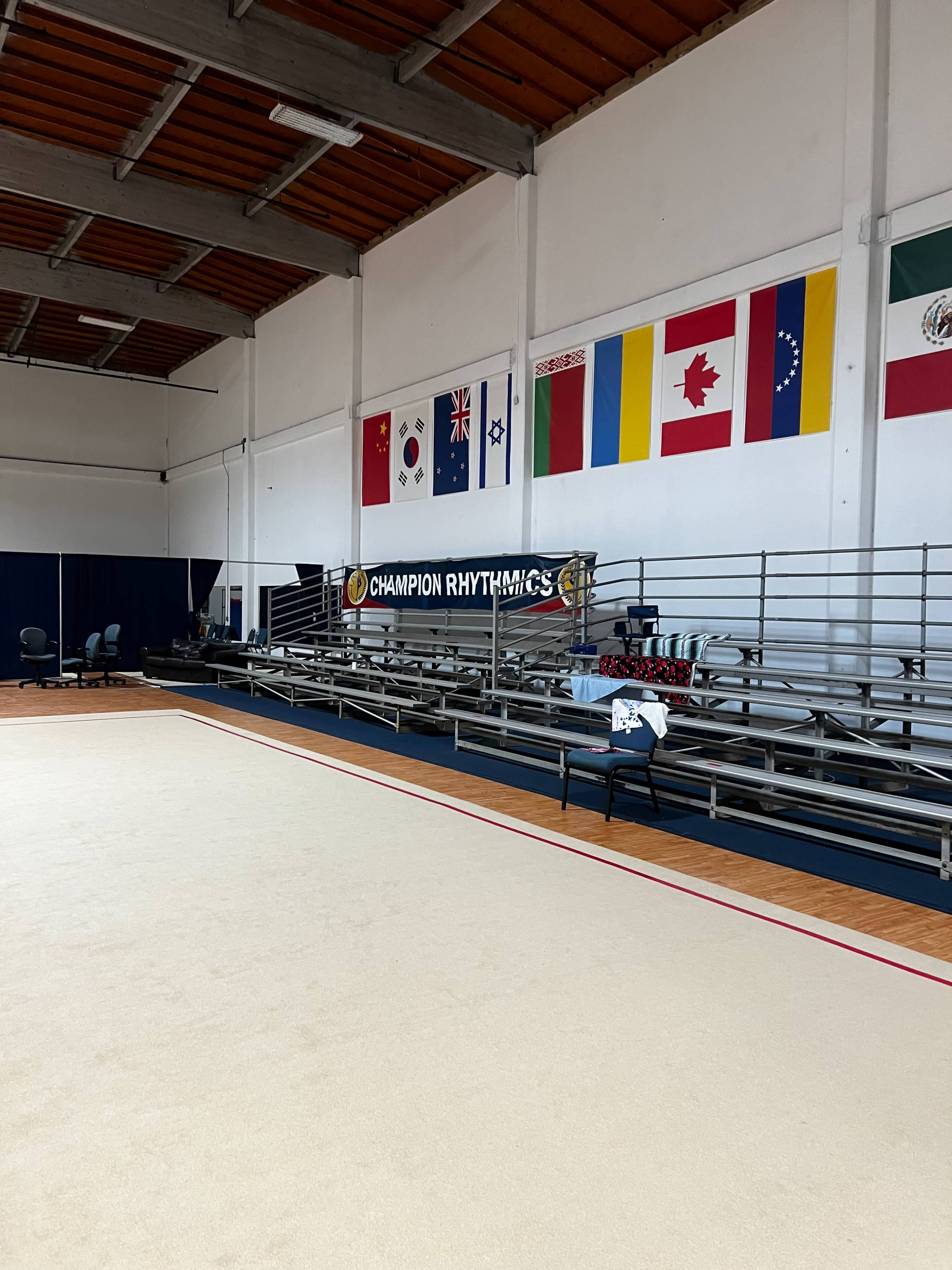 Multi-Use Studio with Bleachers, High Ceilings, Dual Flooring – Ideal for Dance, Cheer, Fitness, Gymnastics & More! Image in Miramar, San Diego, CA