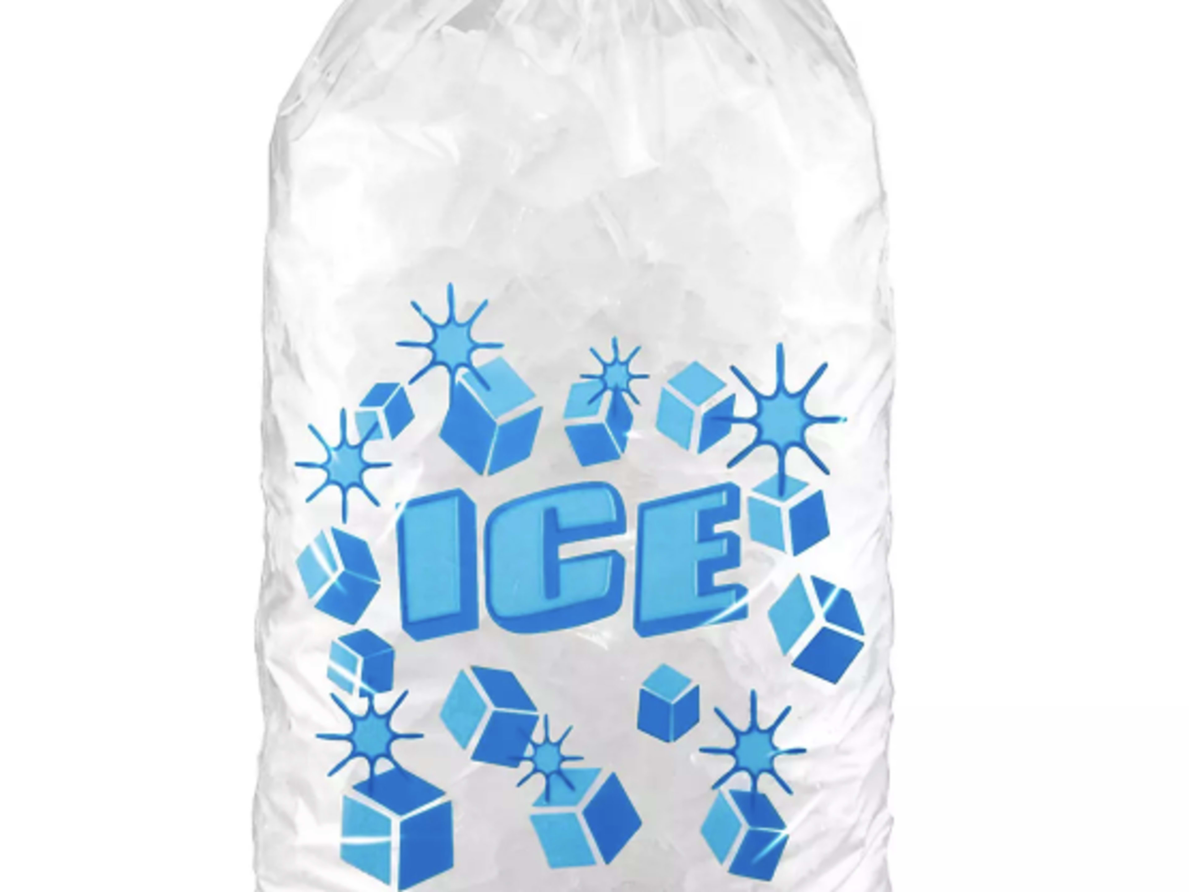 10 lb bag of ice (cubed or block)
