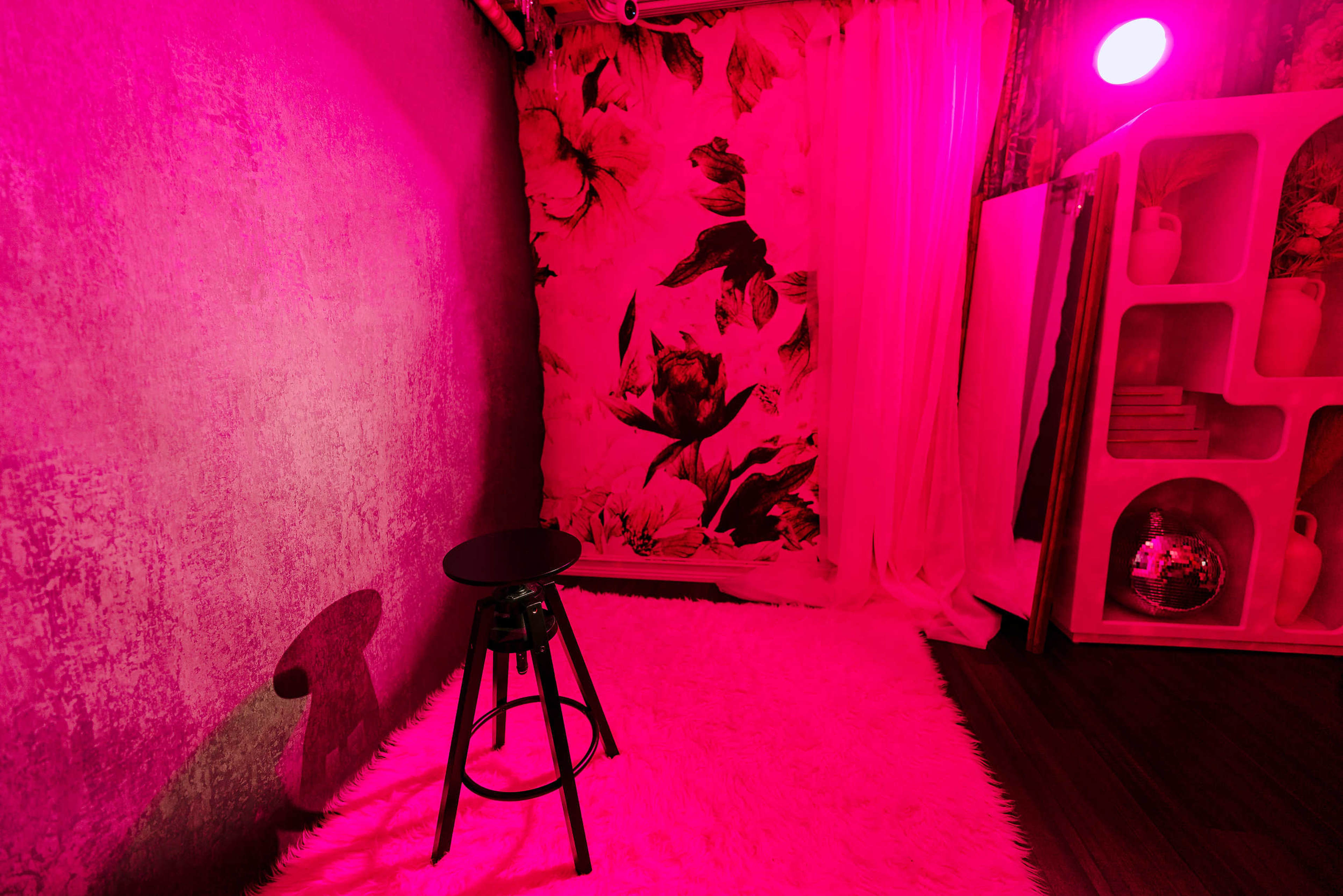 Neon Rain Room + Backdrop Zone + Free Lights Image in Deerfield Village, Houston, TX