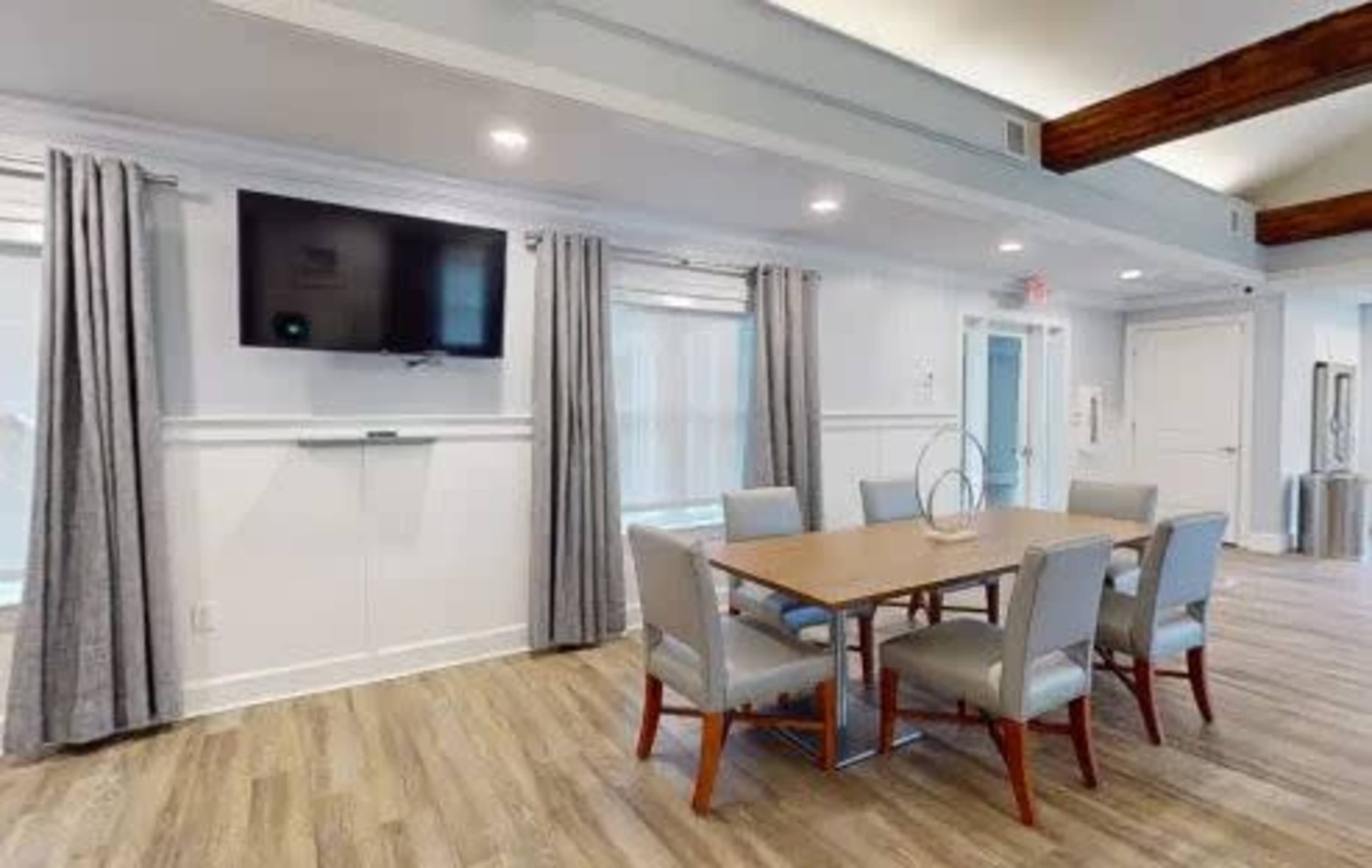 Light, Modern Club Room in Norwood Image in Norwood, Norwood, MA