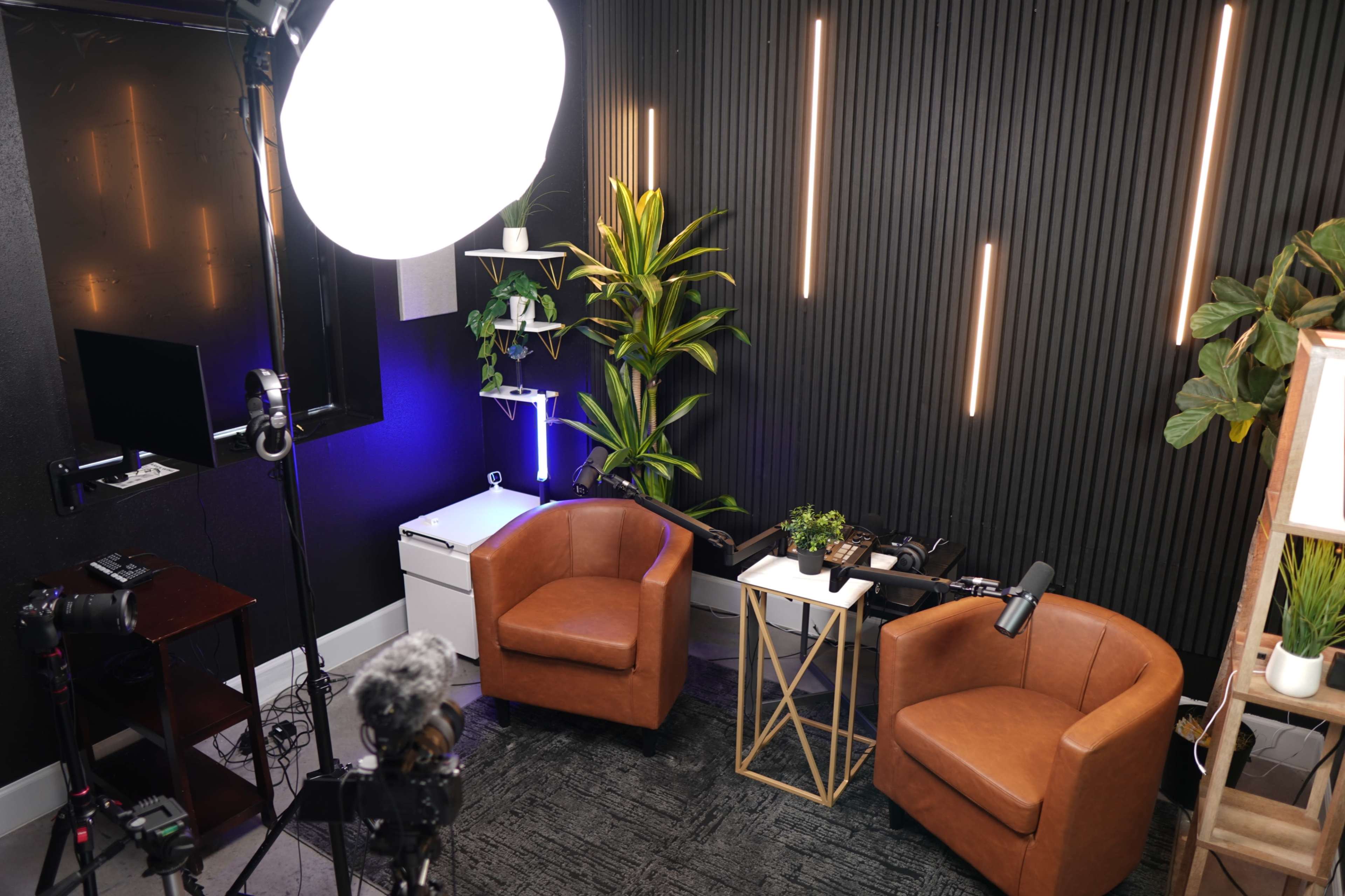 Premier Podcast & Content Creation Space in Katy. Premium podcast Studio. Image in Houston, Katy, TX