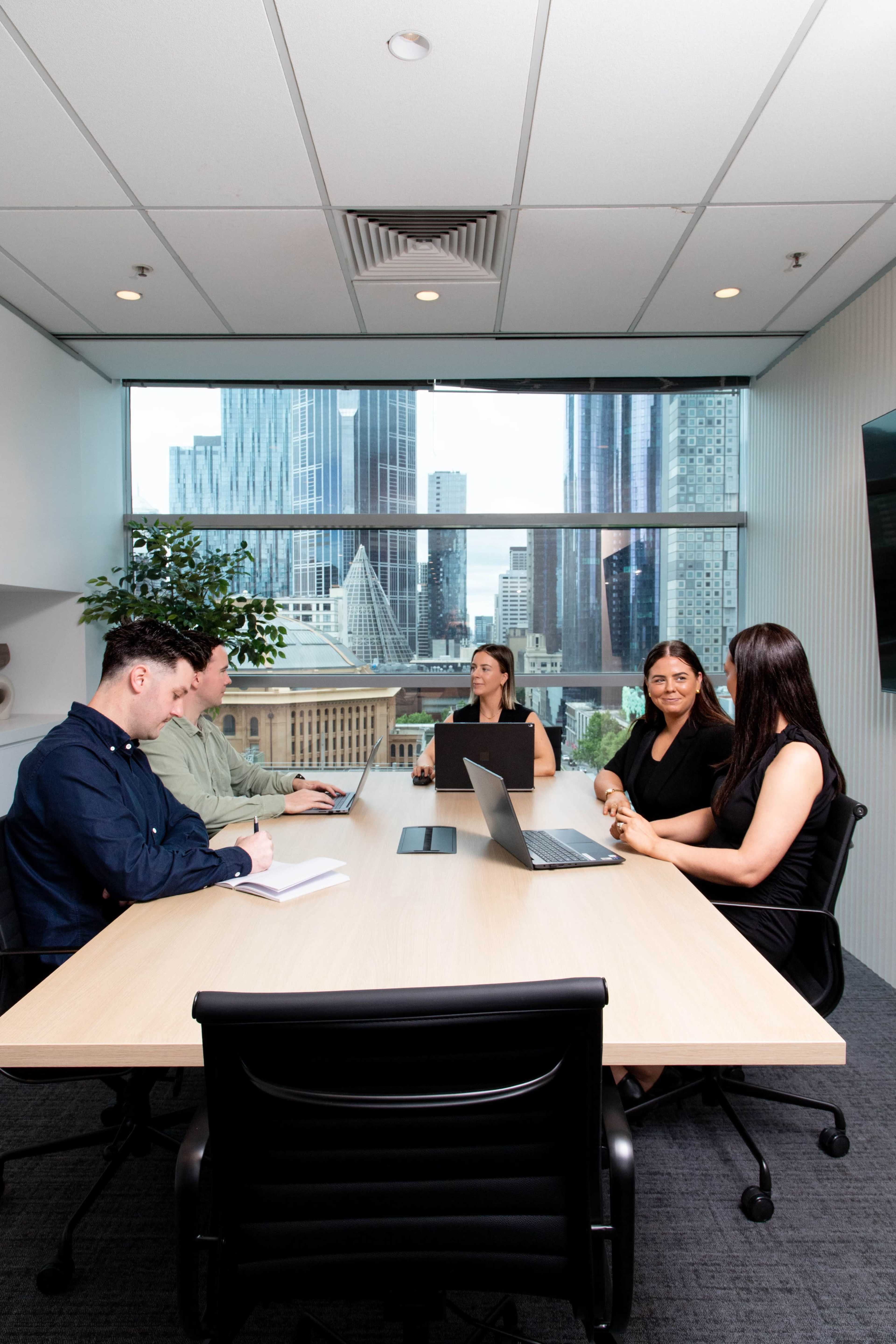 6 Person Boardroom in Melbourne CBD Image in Melbourne CBD, Melbourne, VIC