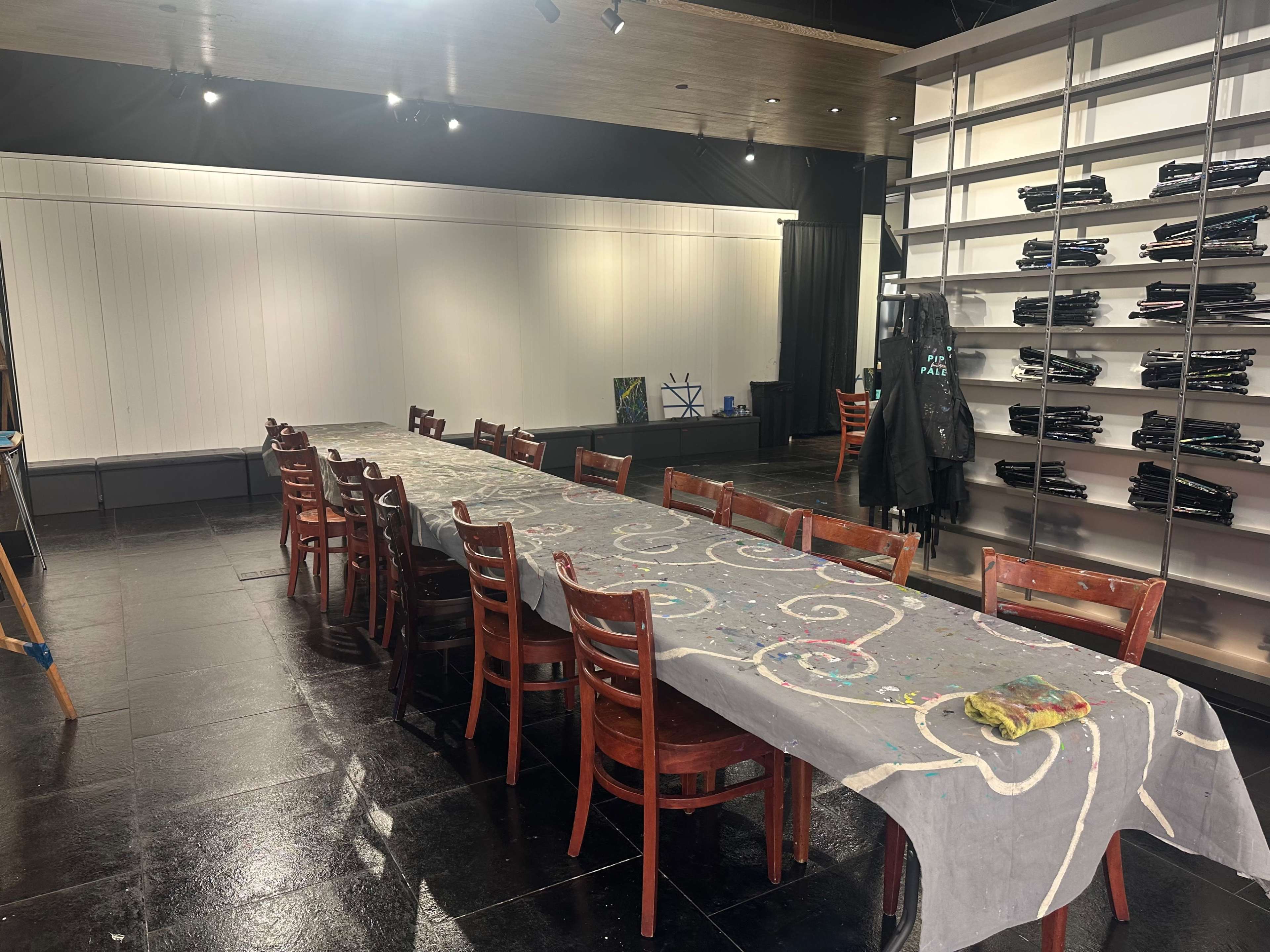 Chic Studio with a Splash for Splatter Paint Image in Plano, Plano, TX