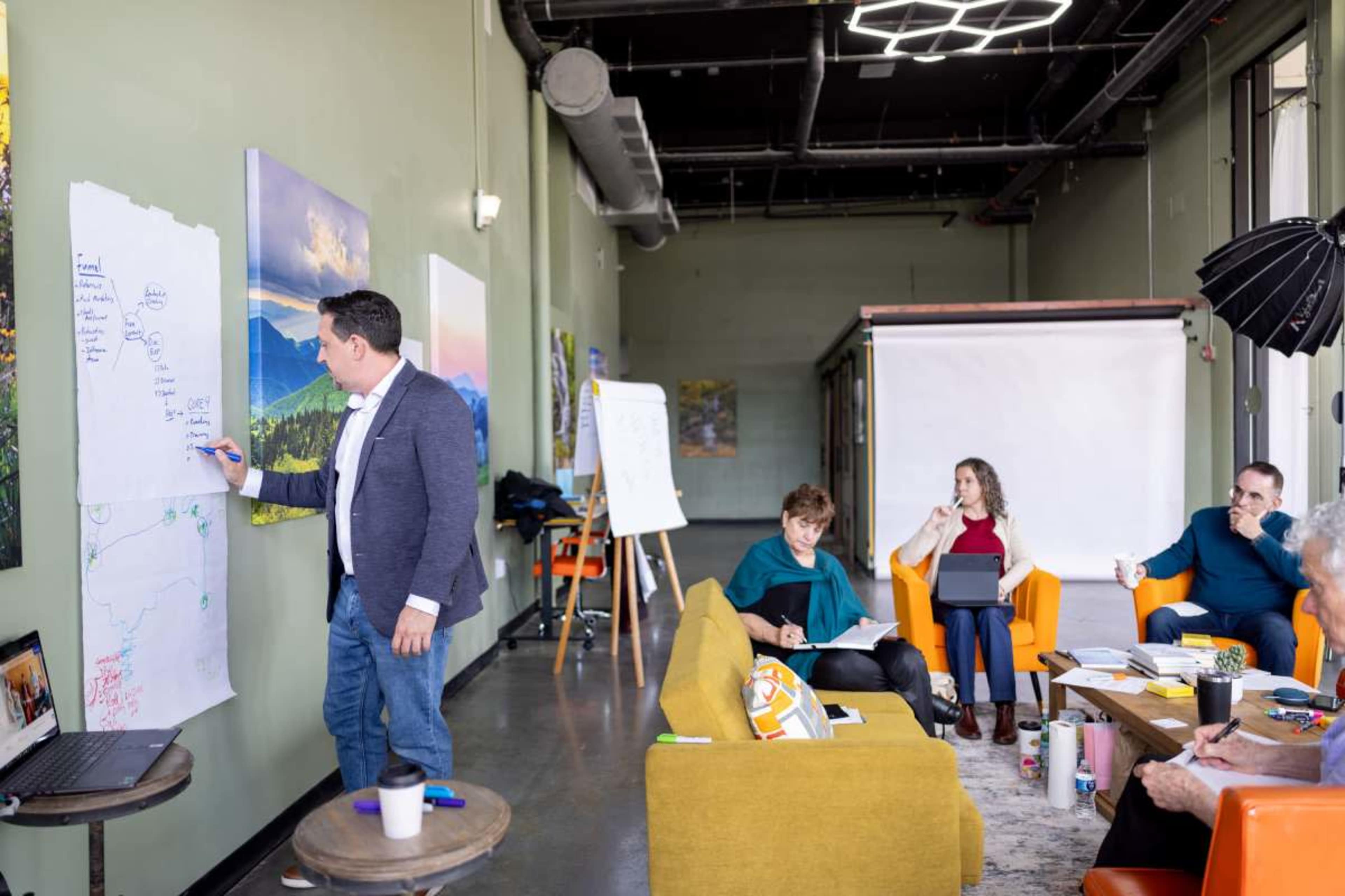 Creative Studio Space for events / photoshoots / workshops /  creative work Image in River Arts District, Asheville, NC