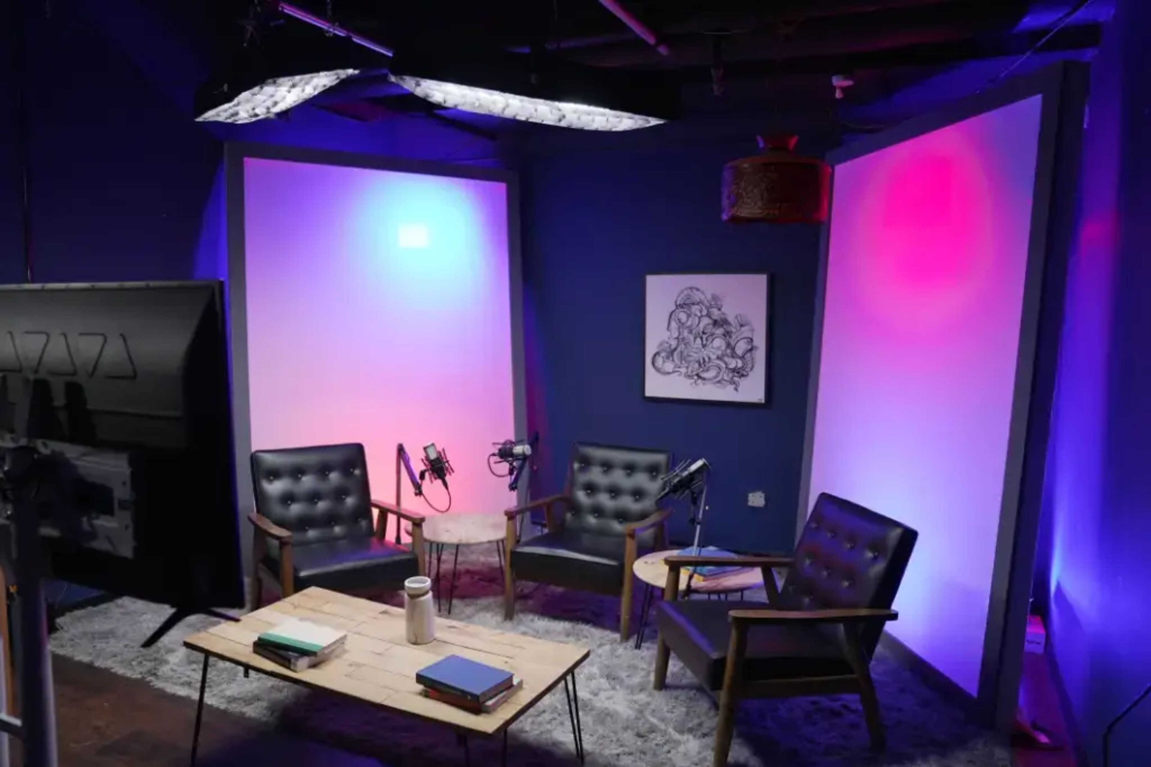 Creative Podcast Studio Image in Journal Square, Jersey City, NJ