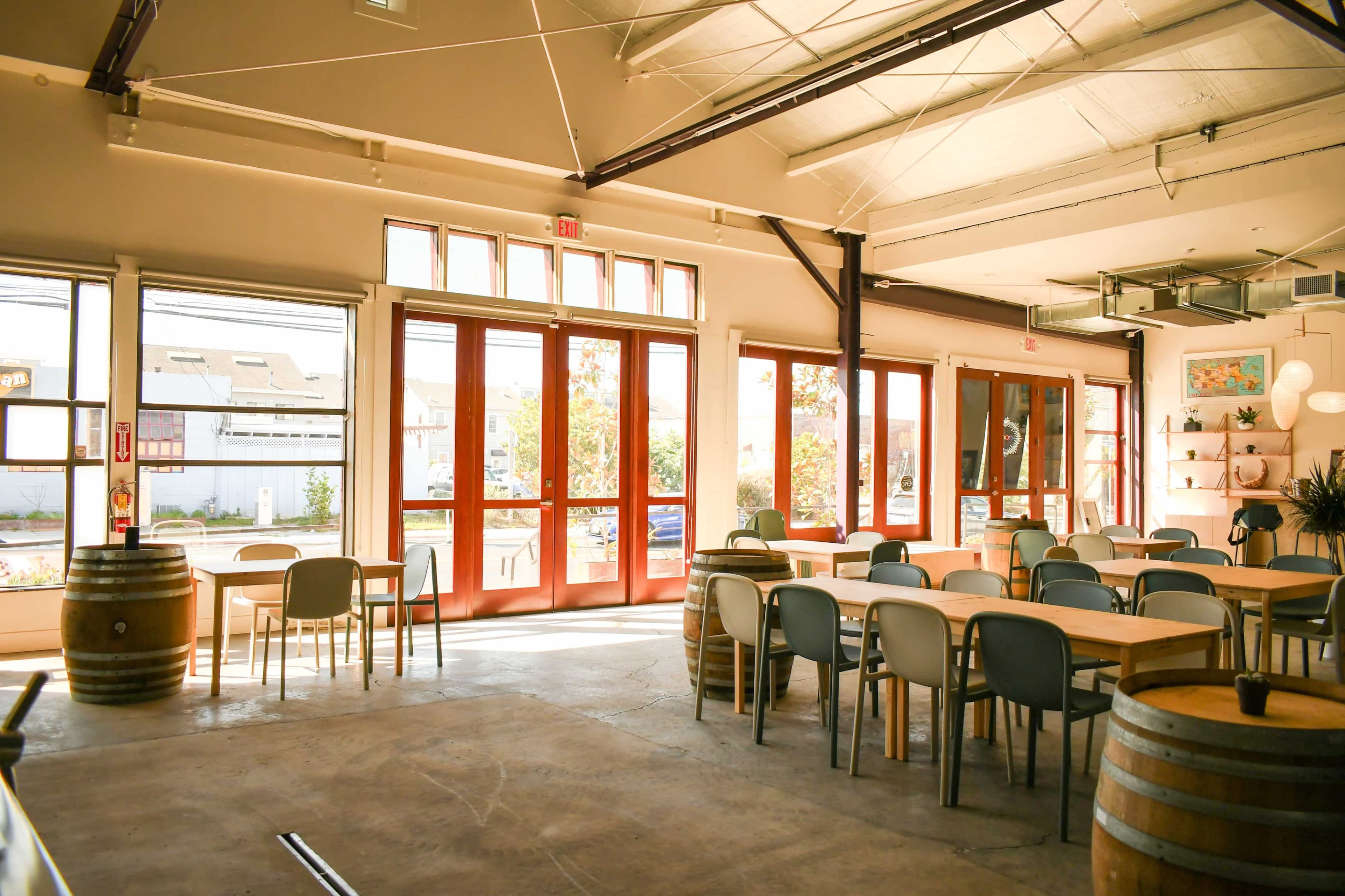 Japanese Winery and Bar with High Ceiling Image in Northwest Berkeley, Berkeley, CA