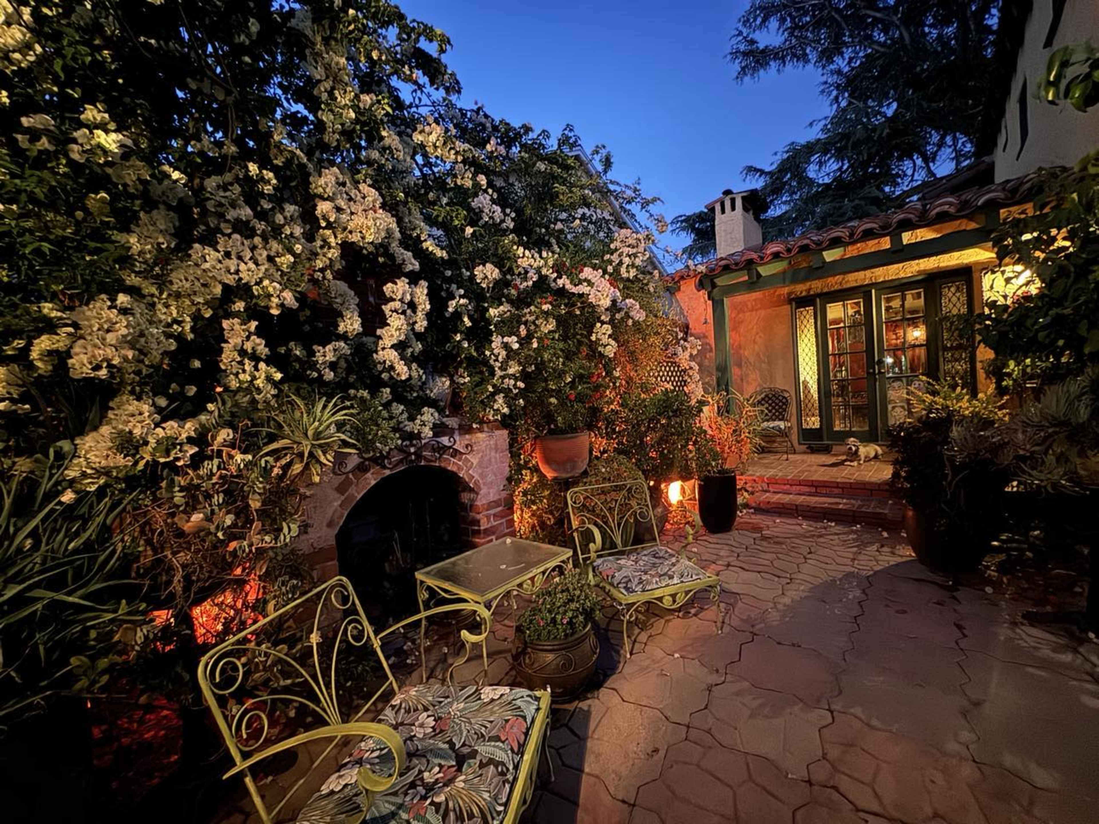 Scenic Spanish-Style Home with Expansive Yards, Sunroom, Citrus Orchard & Storybook Cottage Image in Glenwood, Glendale, CA