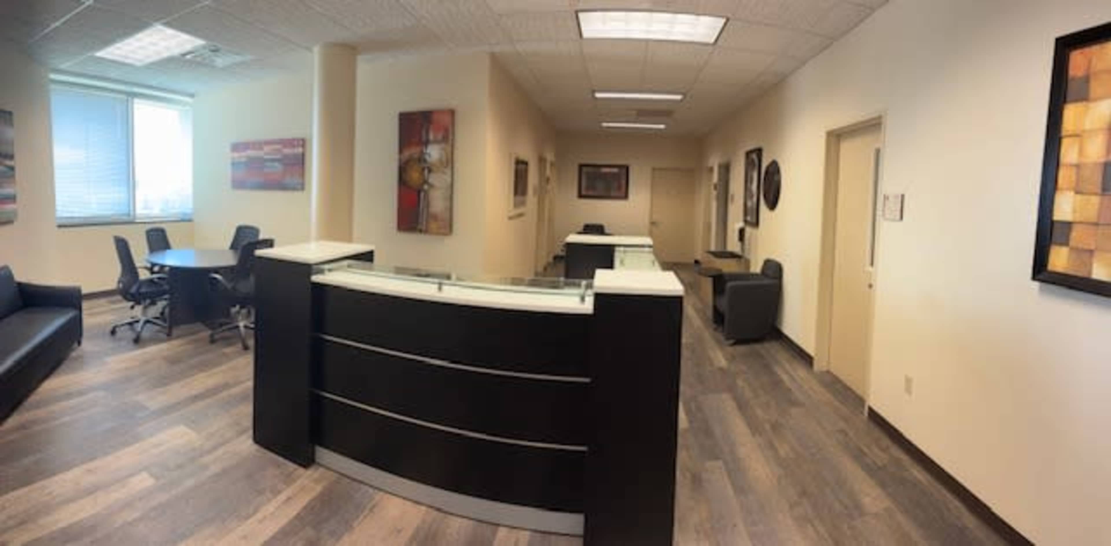 Hobby Area, 10 mins from Downtown Houston,  Modern Style Conference Room and Reception Area Image in Southeast Houston, Houston, TX